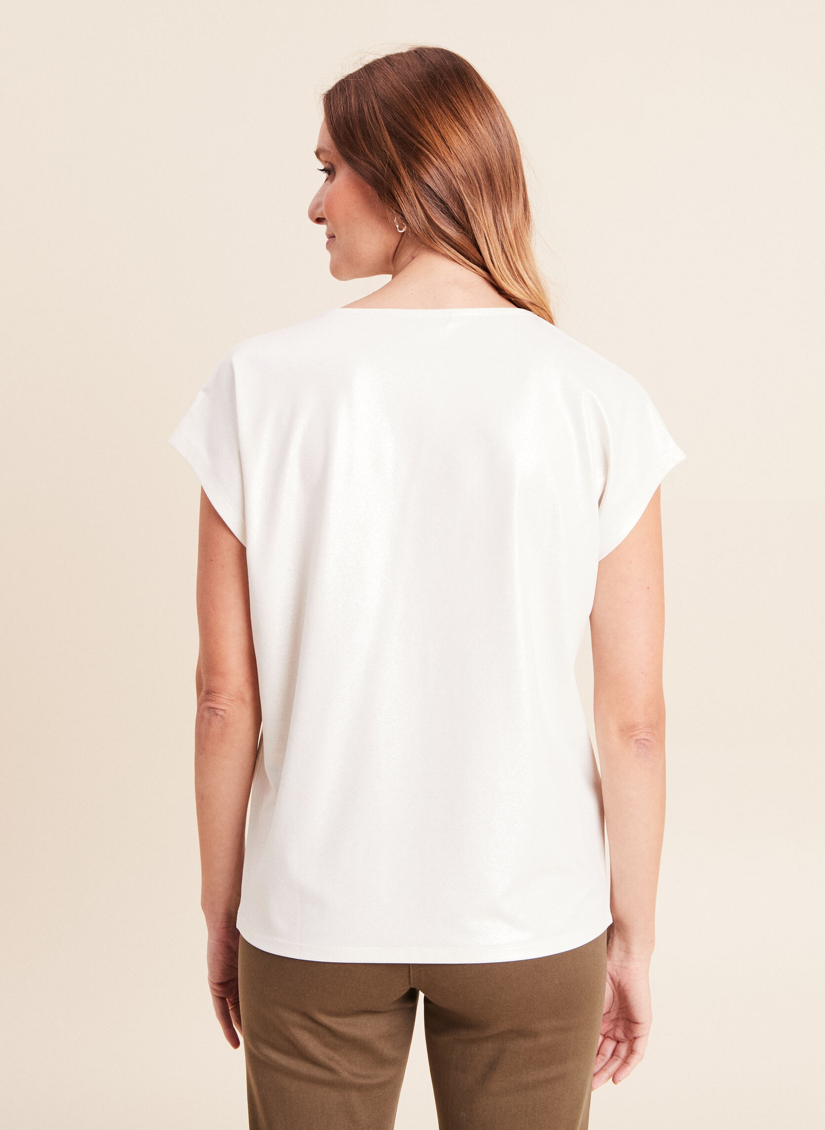 Tee-shirts TILUSTRASS femme blanc Bréal Tee-shirts TILUSTRASS femme blanc Blanc