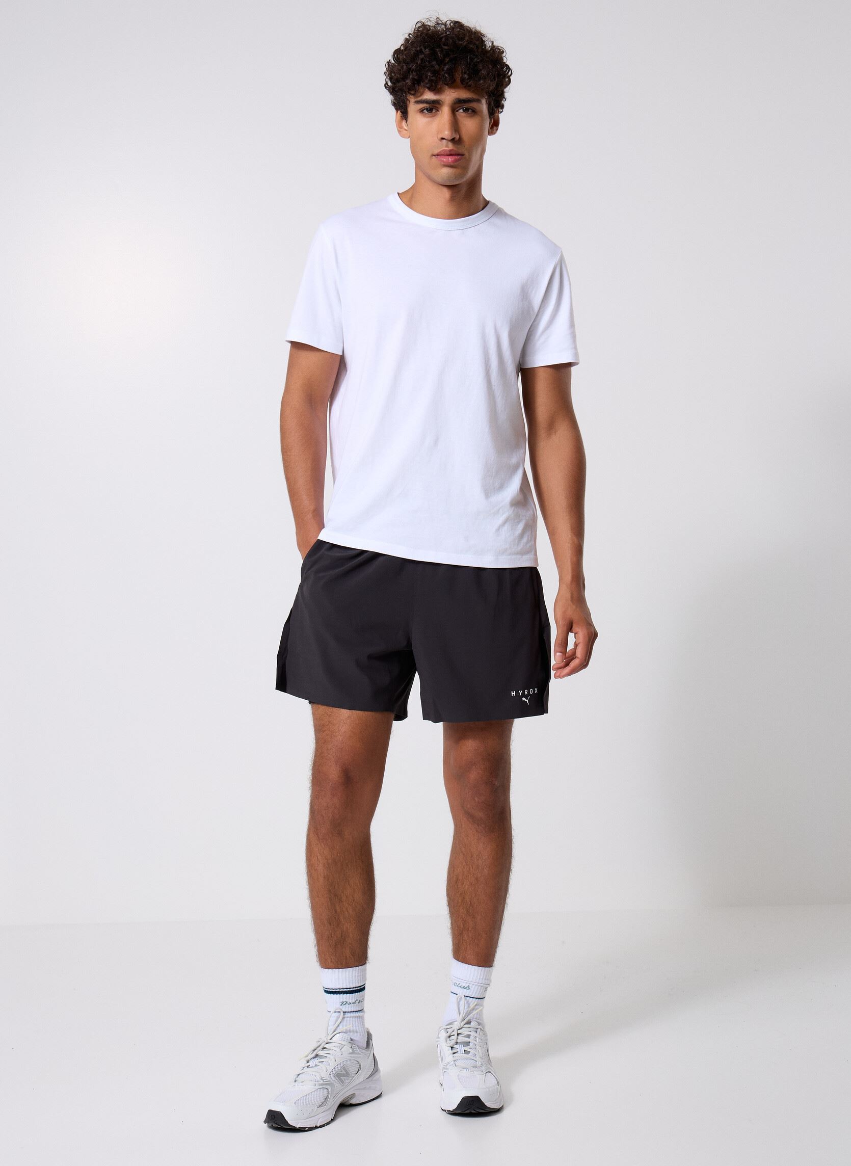 Sportshorts M Puma X Hyrox 2In1 Train Short heren zwart Puma Sportshorts M Puma X Hyrox 2In1 Train Short heren zwart Puma Black