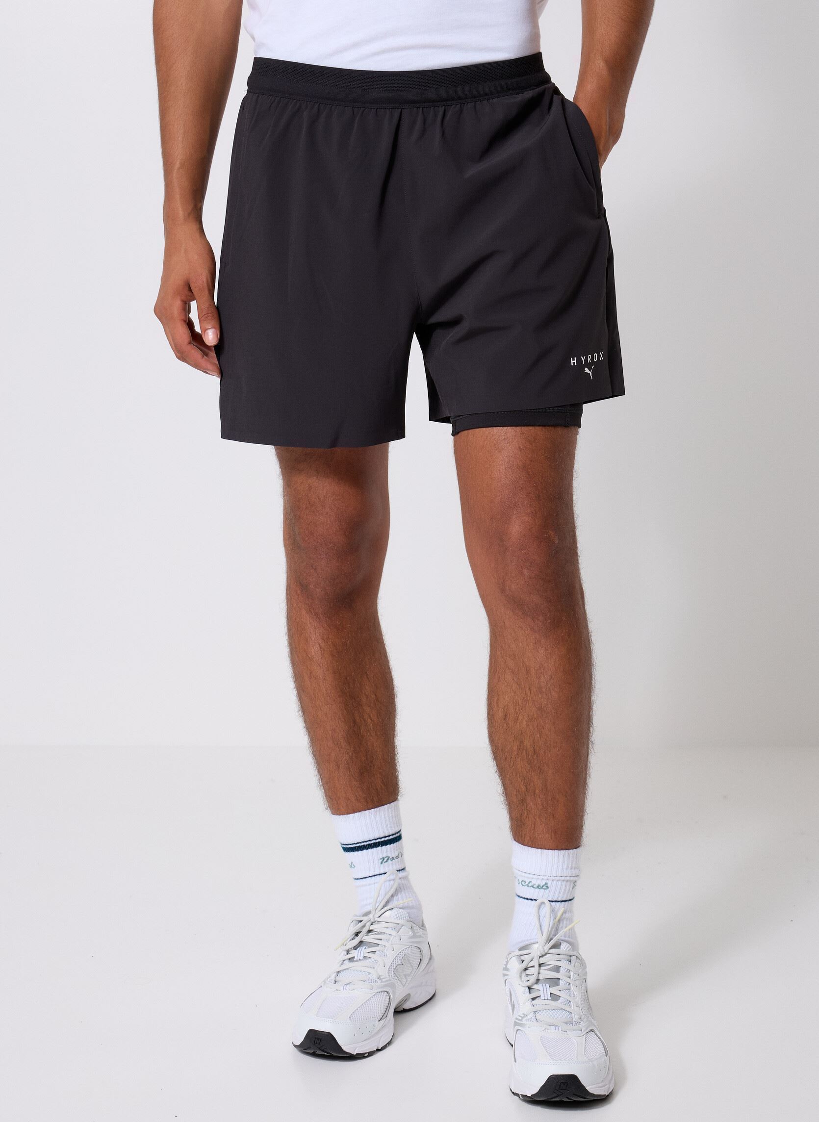 Short de training 2 en 1 PUMA x HYROX Homme - vue 4