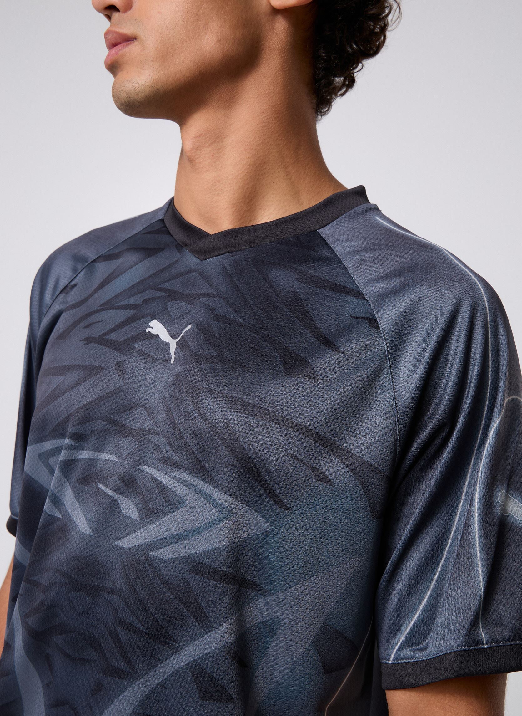 Tee-shirts manches courtes Pumatech-X Aop Relaxed Football Jersey homme noir Puma Tee-shirts manches courtes Pumatech-X Aop Relaxed Football Jersey homme noir PUMA BLACK-AOP