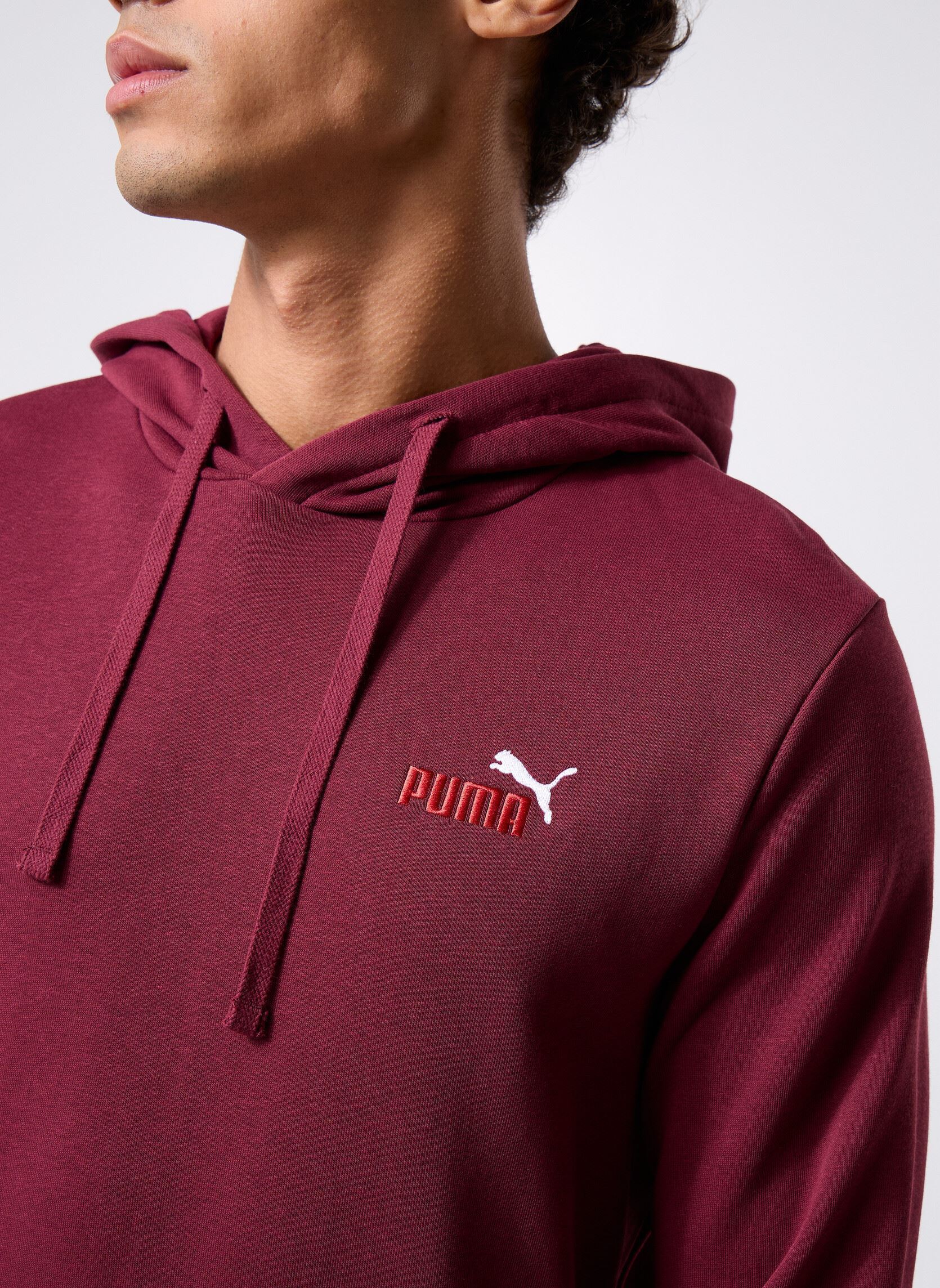 Kapuzenpullover Ess 2 Color Small No. 1 Logo Hoodie Tr herren rot Puma Kapuzenpullover Ess 2 Color Small No. 1 Logo Hoodie Tr herren rot Ruby Shimmer