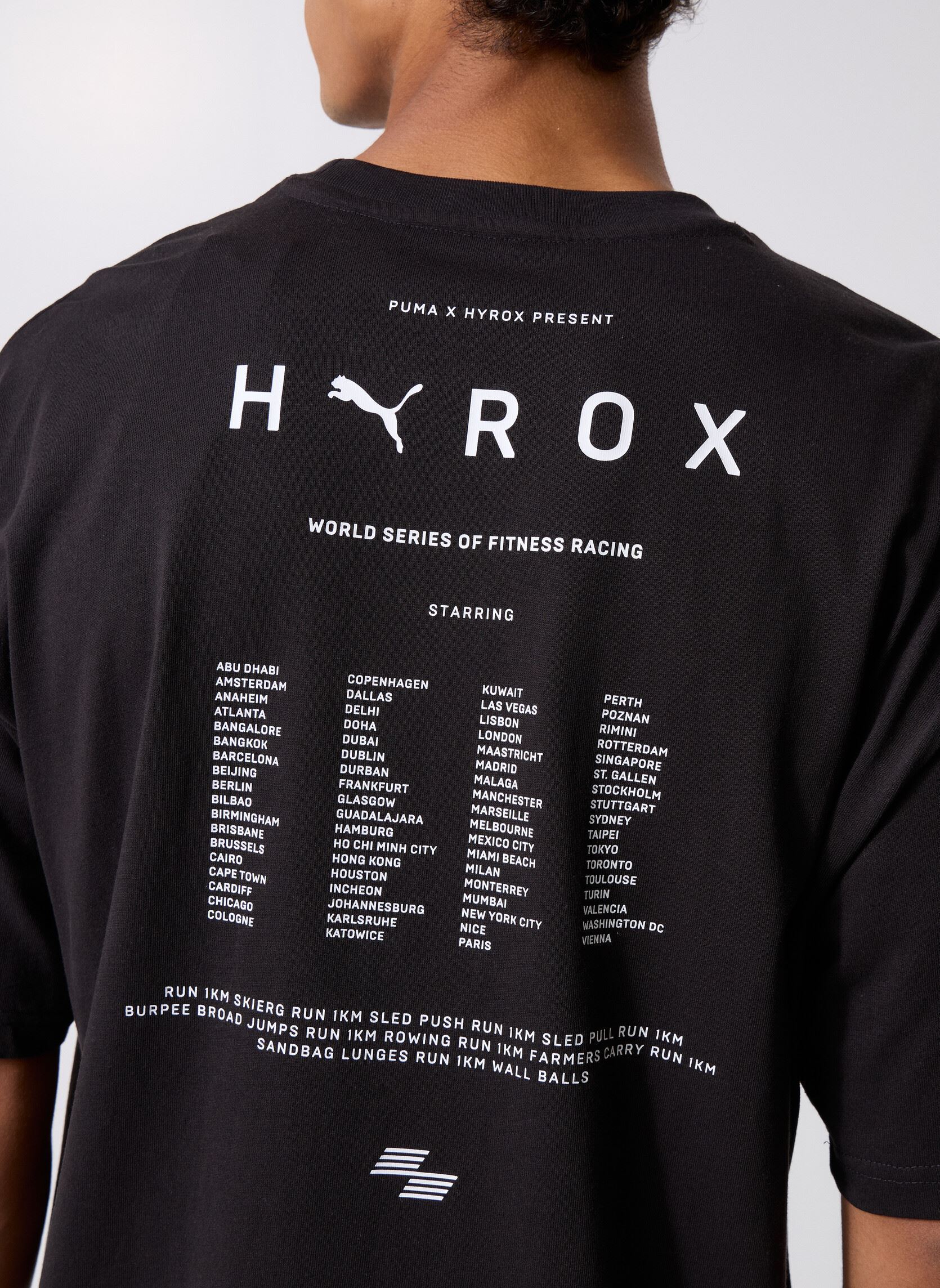 T-shirt a maniche corte M Puma X Hyrox Lifestyle Tee uomo nero Puma T-shirt a maniche corte M Puma X Hyrox Lifestyle Tee uomo nero PUMA BLACK