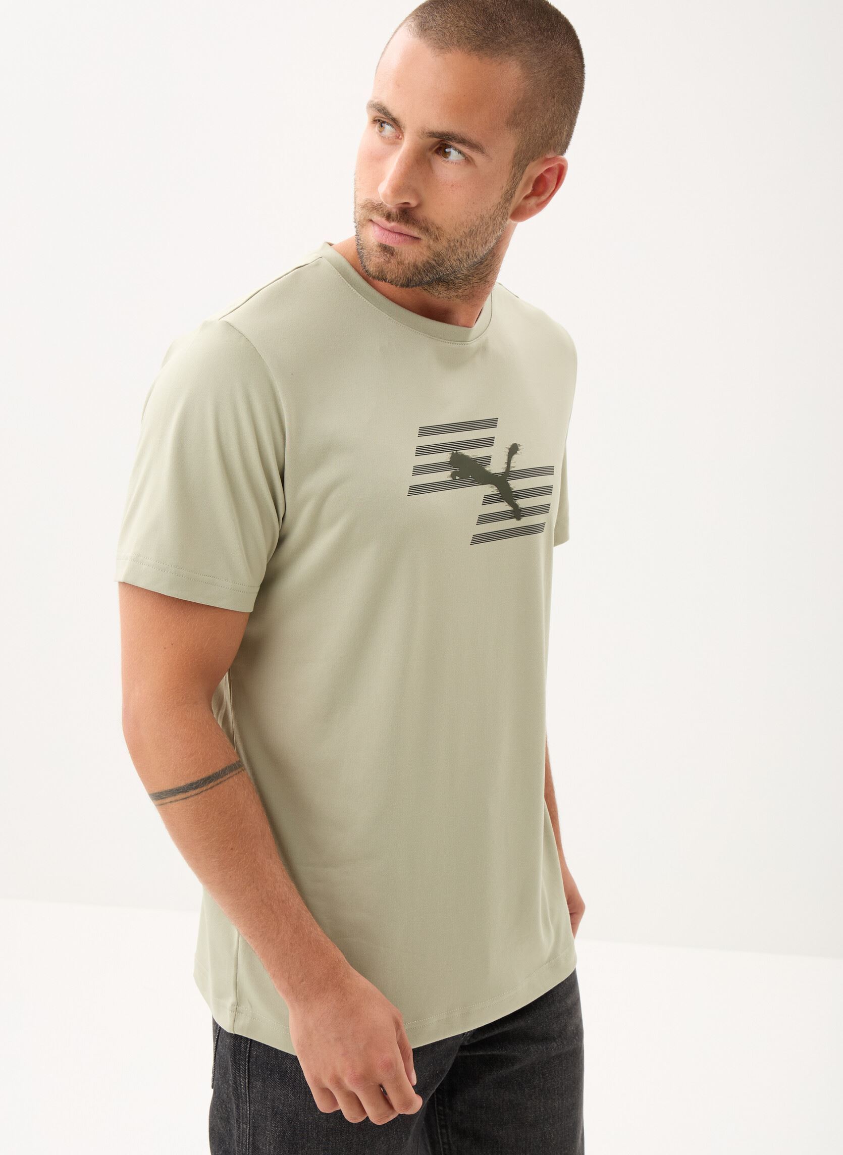 T shirtà motif PUMA x HYROX Homme - vue 5