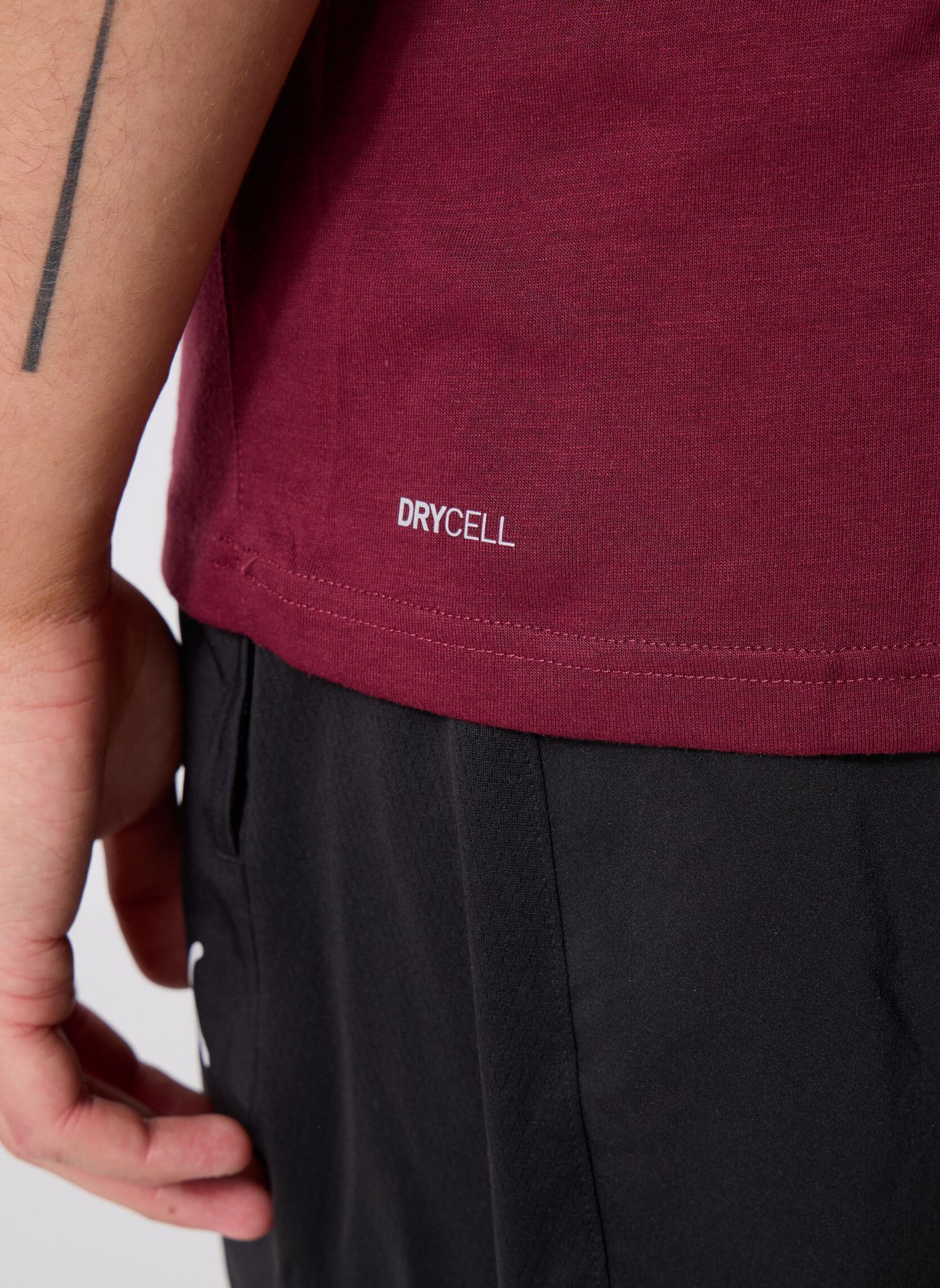 Tee-shirts manches courtes M Tad Tech Triblend Tee homme bordeaux Puma Tee-shirts manches courtes M Tad Tech Triblend Tee homme bordeaux Ruby Shimmer
