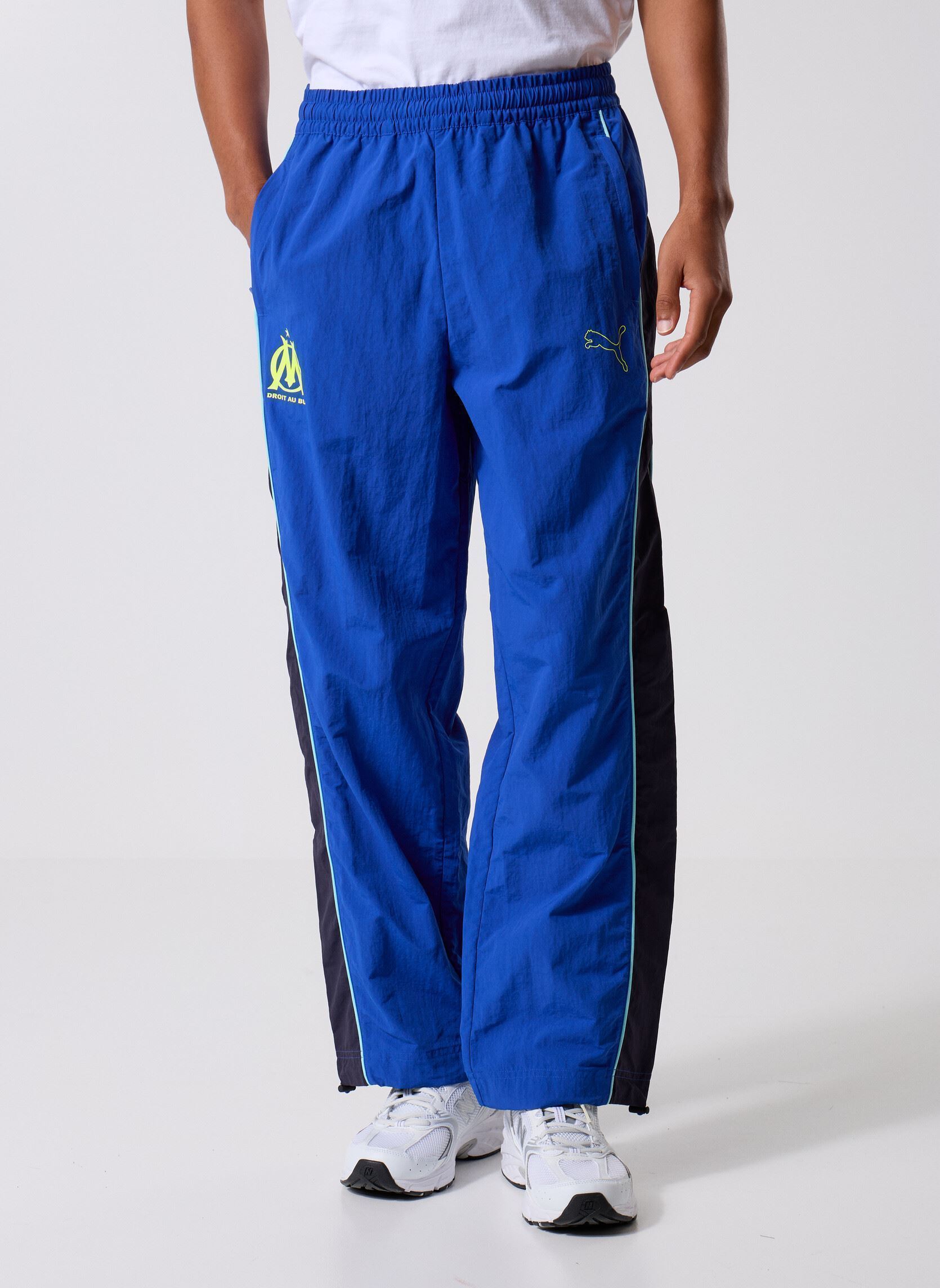 PUMA Olympique de Marseille FtblEssentials Cellerator Pants Men Sport Vivid Jaune Alert - vue 2