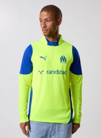T-shirts met lange mouwen Om Training 1/4 Zip Top heren geel
