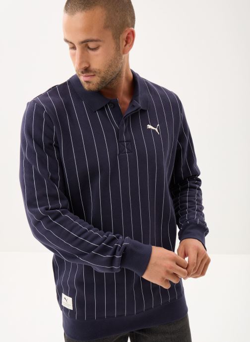 Puma Polos manches courtes Puma Class Polo Fl homme bleu