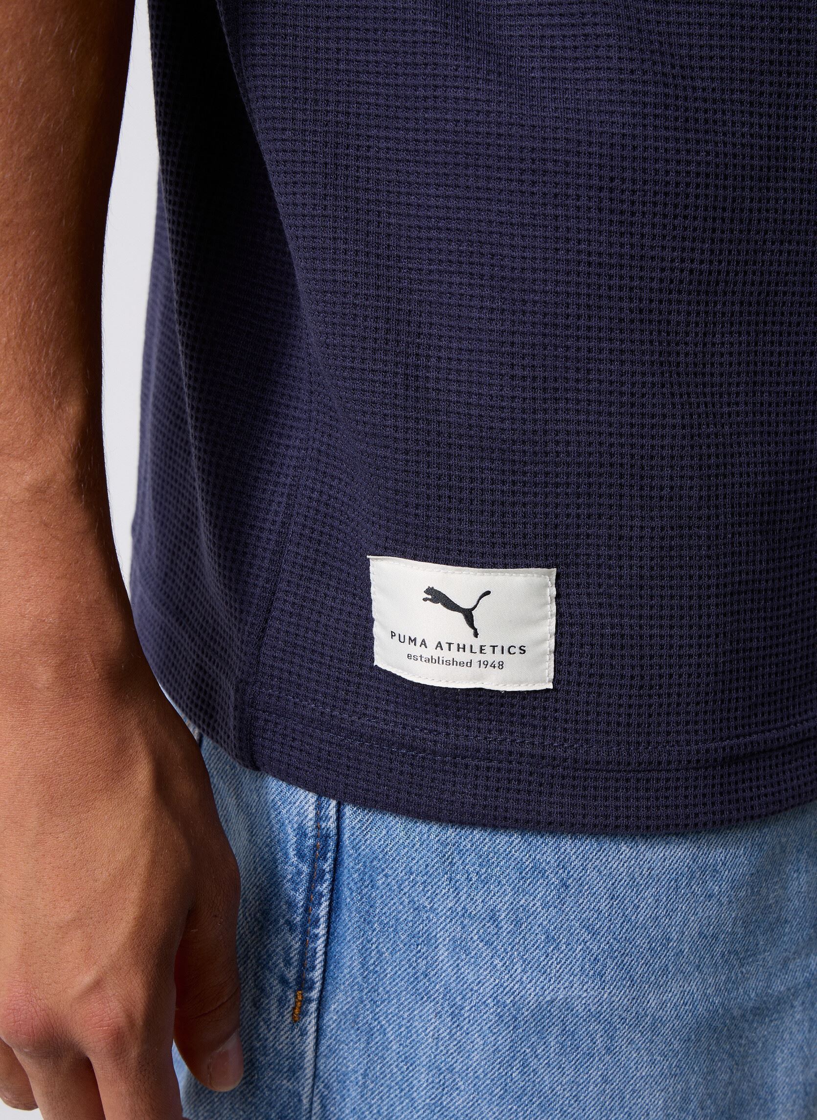 Tee-shirts manches courtes Puma Class Relaxed Pinnacle Tee homme bleu Puma Tee-shirts manches courtes Puma Class Relaxed Pinnacle Tee homme bleu New Navy