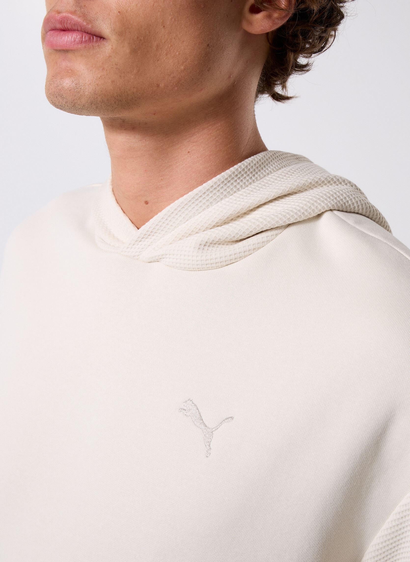 Felpe con cappuccio Puma Class Relaxed Pinnacle Hoodie Fl uomo blu Puma Felpe con cappuccio Puma Class Relaxed Pinnacle Hoodie Fl uomo blu Alpine Snow