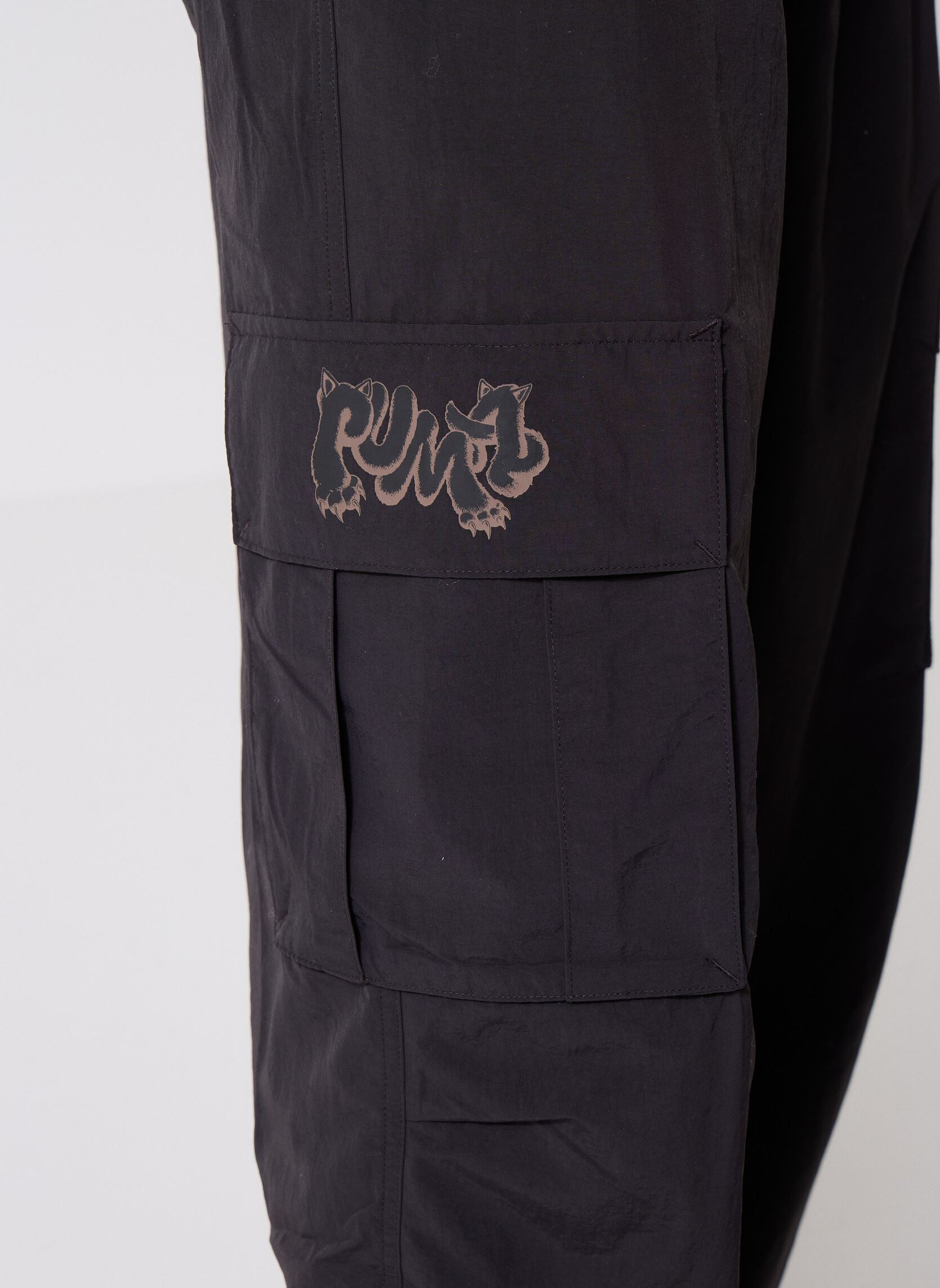 Chino broeken Puma X Ripndip Extreme Cargo Pants Wv Op heren blauw Puma Chino broeken Puma X Ripndip Extreme Cargo Pants Wv Op heren blauw Puma Black