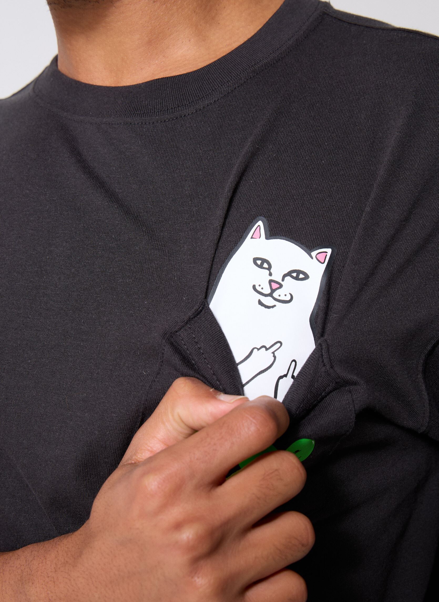 Kurzarm-T-Shirts Puma X Ripndip Relaxed Pocket Tee herren blau Puma Kurzarm-T-Shirts Puma X Ripndip Relaxed Pocket Tee herren blau Puma Black