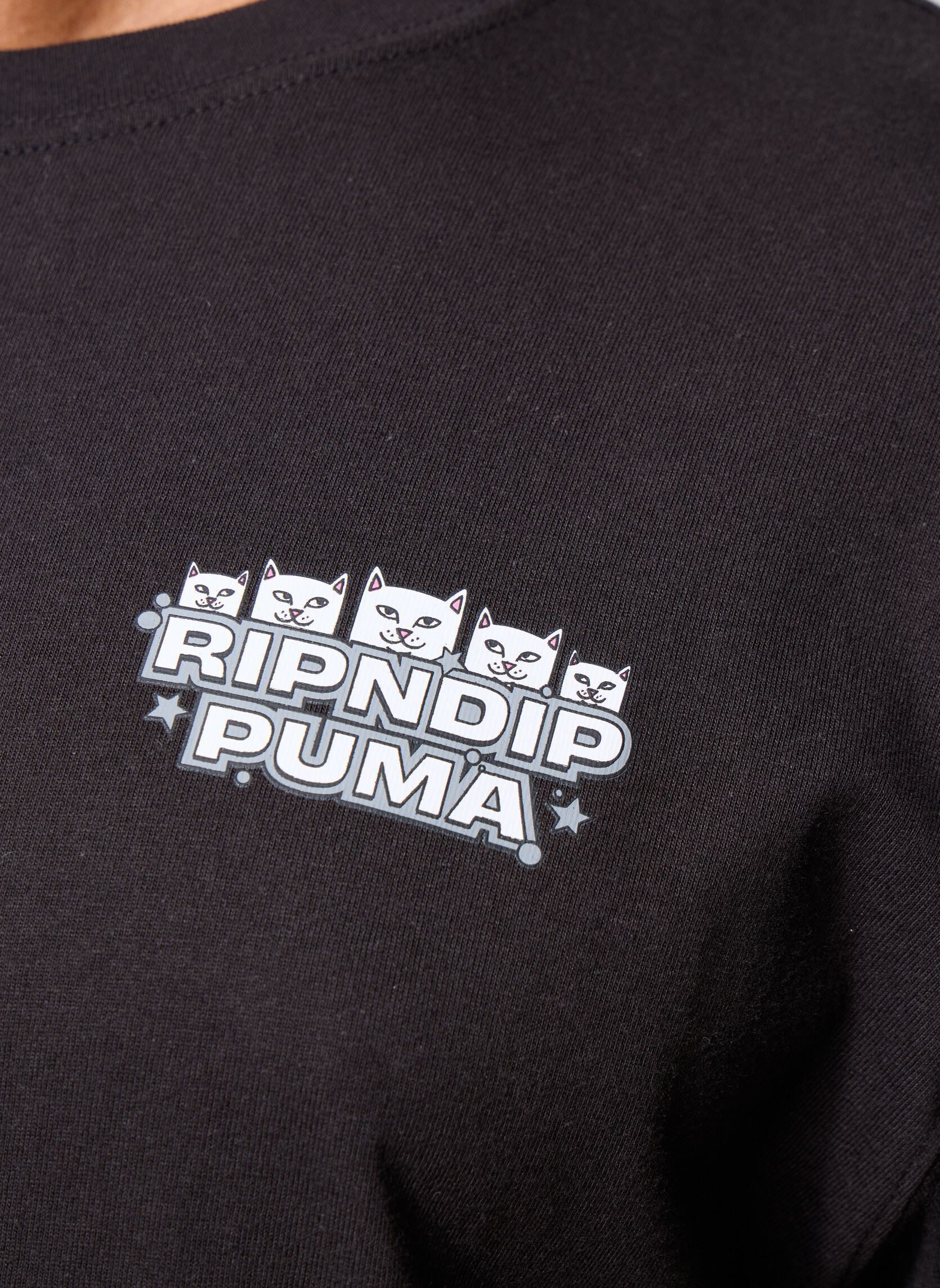 Tee-shirts manches courtes Puma X Ripndip Boxy Graphic Tee homme bleu Puma Tee-shirts manches courtes Puma X Ripndip Boxy Graphic Tee homme bleu Puma Black