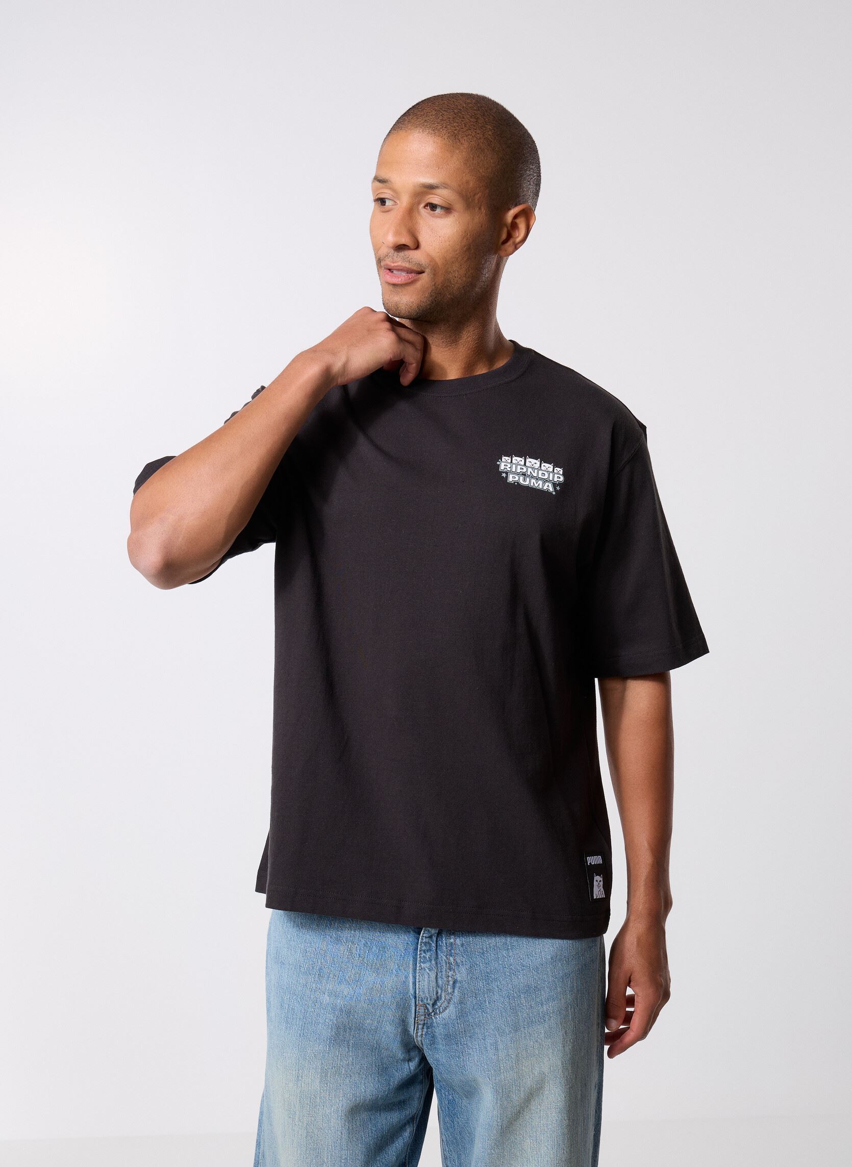 T shirt Puma X RIPNDIP Boxy Graphic - vue 4