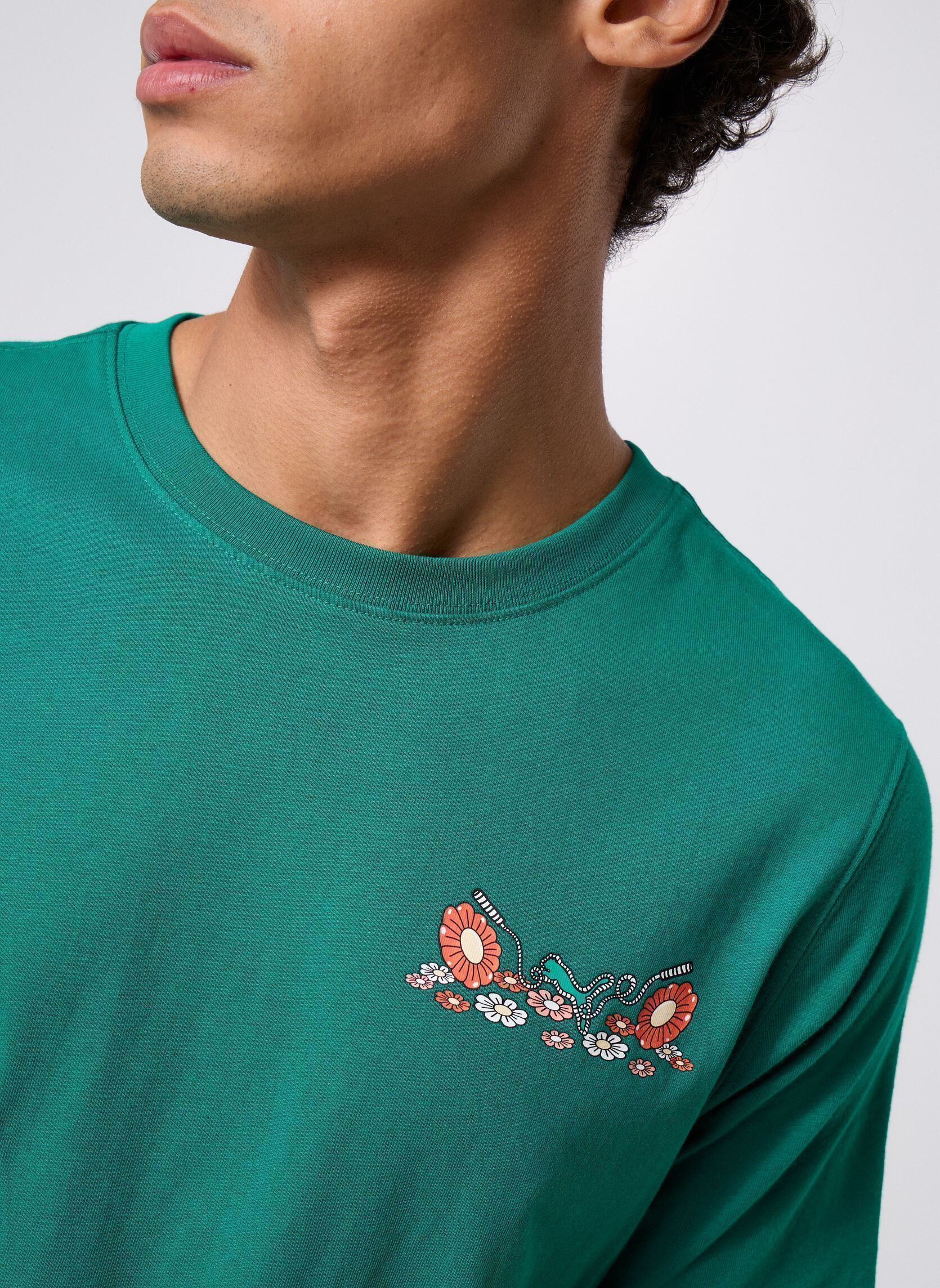 Tee-shirts manches courtes Puma X Squid Game Graphic Tee homme vert Puma Tee-shirts manches courtes Puma X Squid Game Graphic Tee homme vert WILD GREEN