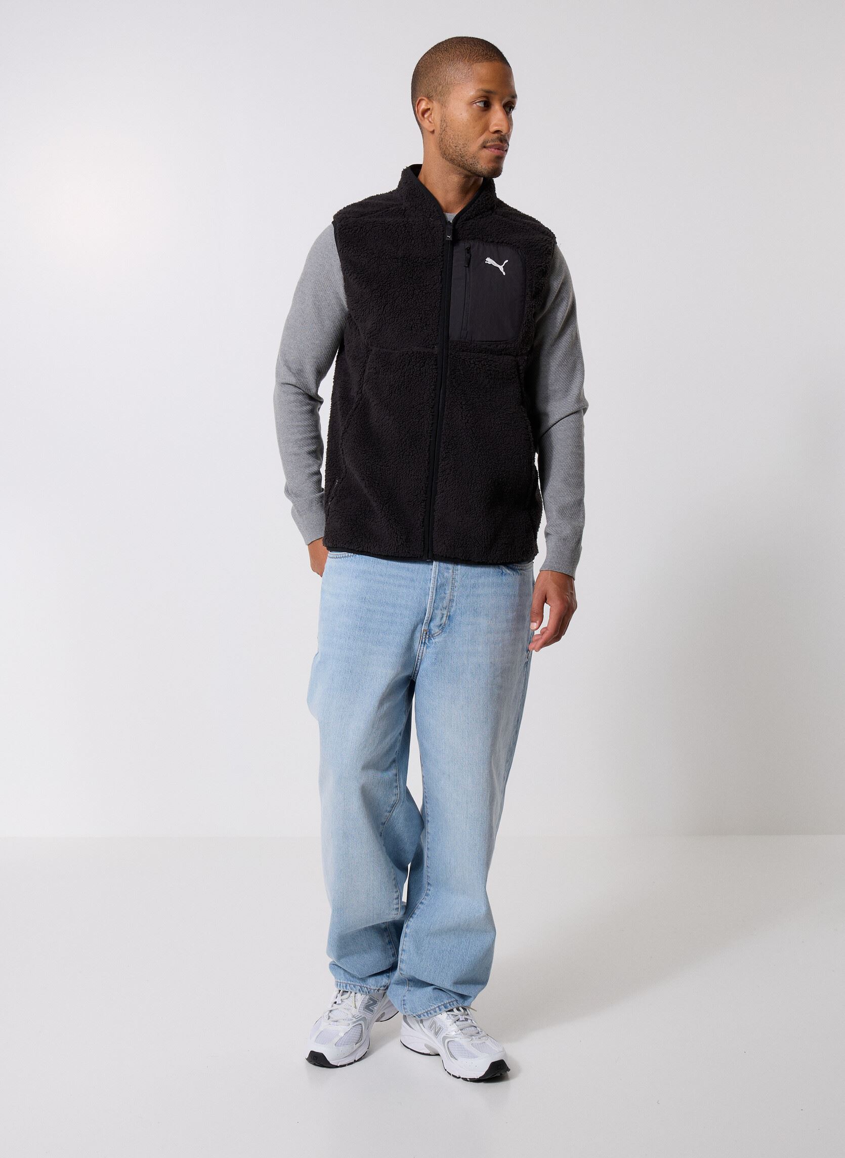 Pulls polaires Pumatech Winterized Gilet homme noir Puma Pulls polaires Pumatech Winterized Gilet homme noir Puma Black