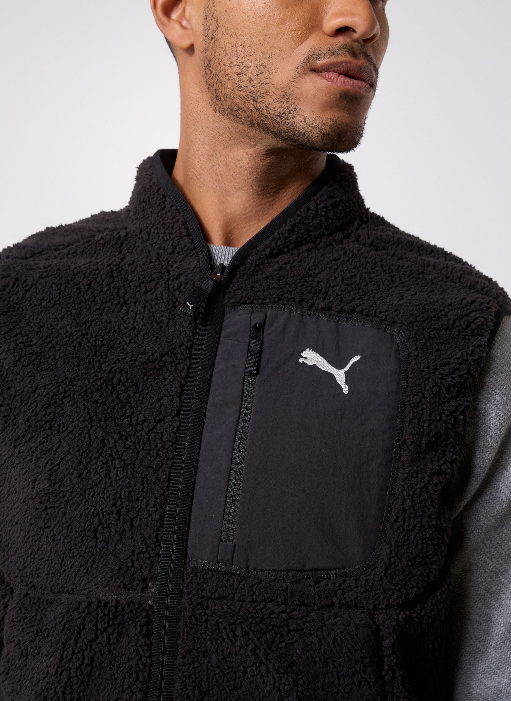 Pulls polaires Pumatech Winterized Gilet homme noir Puma Pulls polaires Pumatech Winterized Gilet homme noir Puma Black