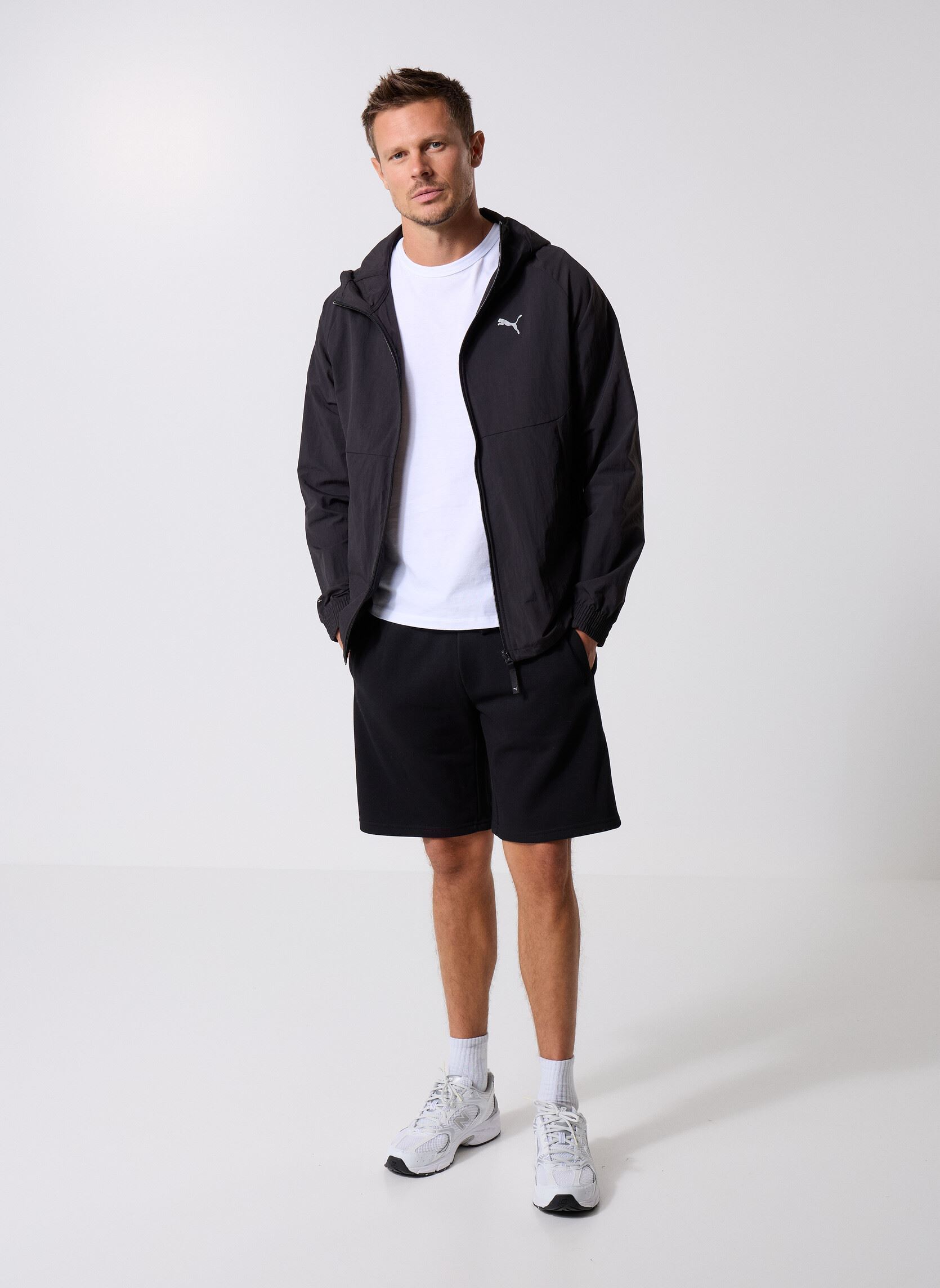 Vestes de survêtement Pumatech Woven Jacket homme noir Puma Vestes de survêtement Pumatech Woven Jacket homme noir PUMA BLACK