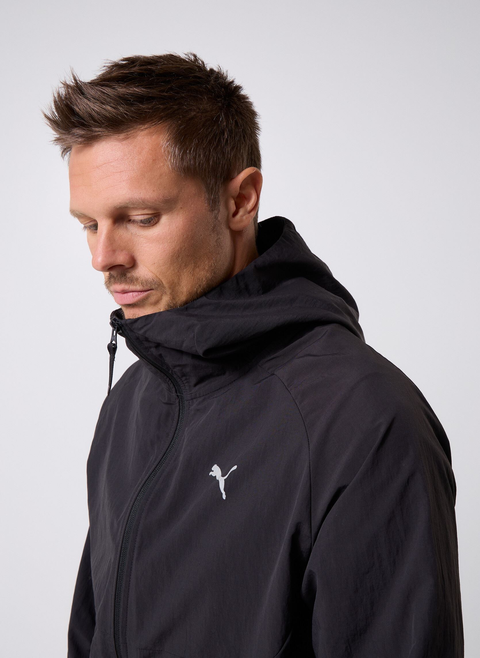 Vestes de survêtement Pumatech Woven Jacket homme noir Puma Vestes de survêtement Pumatech Woven Jacket homme noir PUMA BLACK