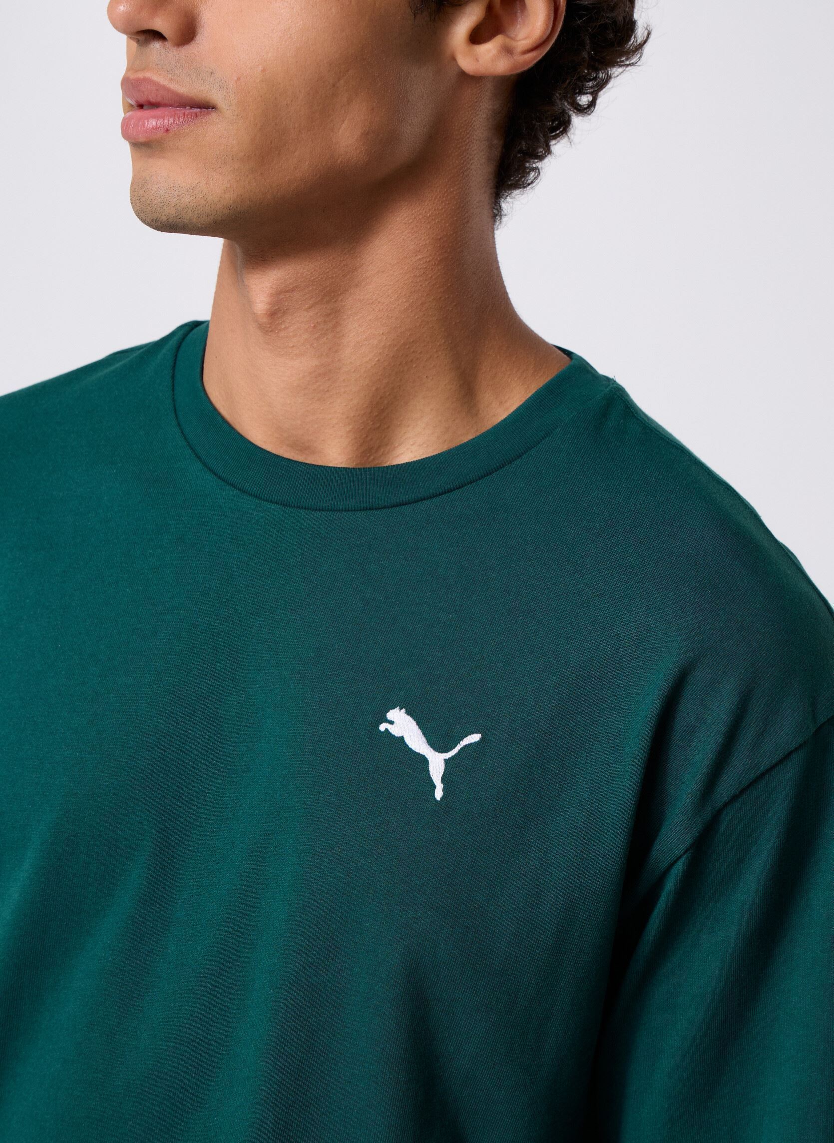 Tee-shirts manches courtes Wardrobe Ess Boxy Tee homme vert Puma Tee-shirts manches courtes Wardrobe Ess Boxy Tee homme vert Green Terrain