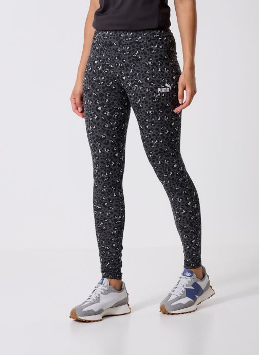 Puma Leggings Ess Graphic Animal Aop Leggings damen schwarz