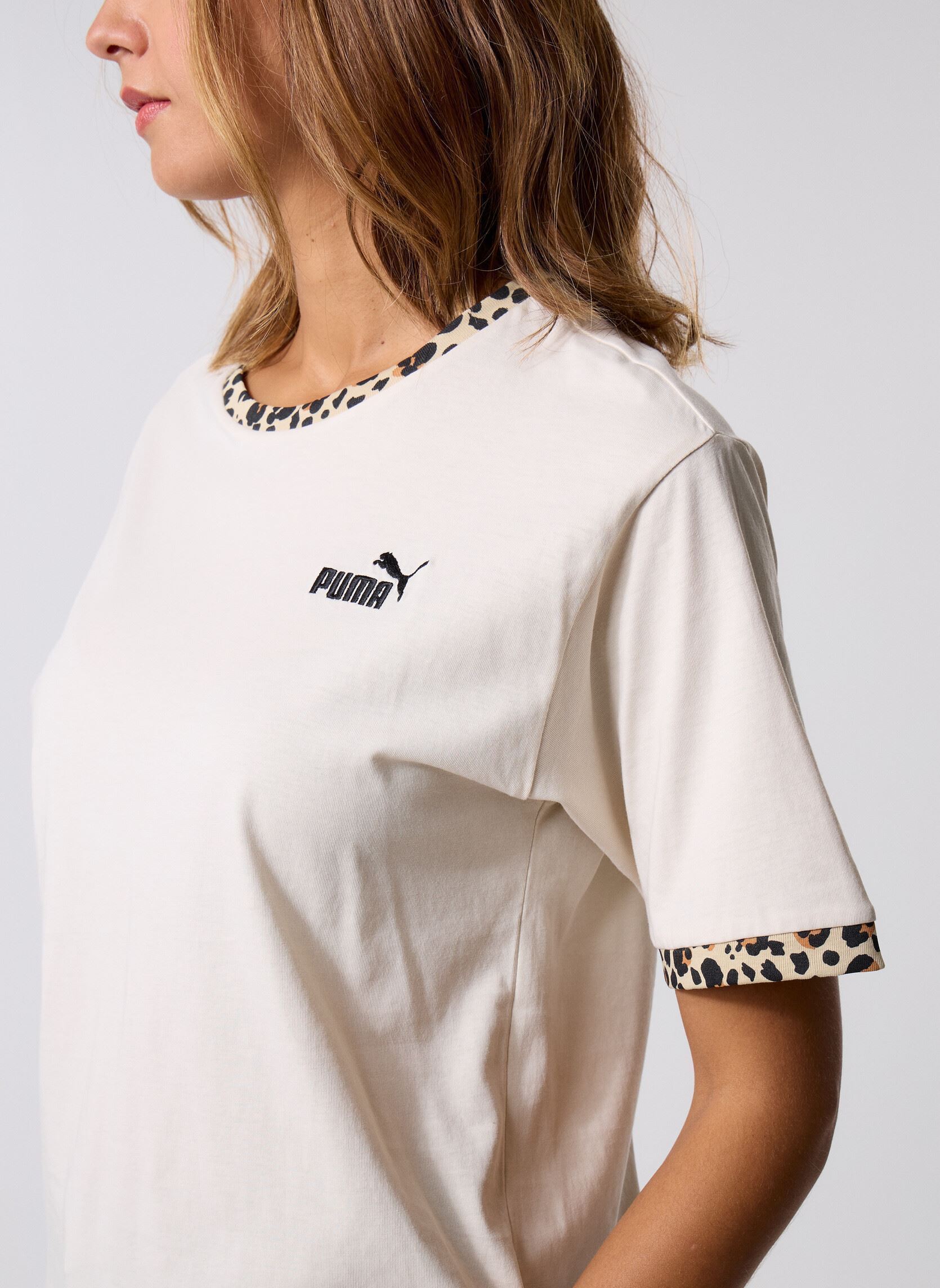 Tee-shirts manches courtes Ess Graphic Animal Relaxed Tee femme blanc Puma Tee-shirts manches courtes Ess Graphic Animal Relaxed Tee femme blanc Alpine Snow