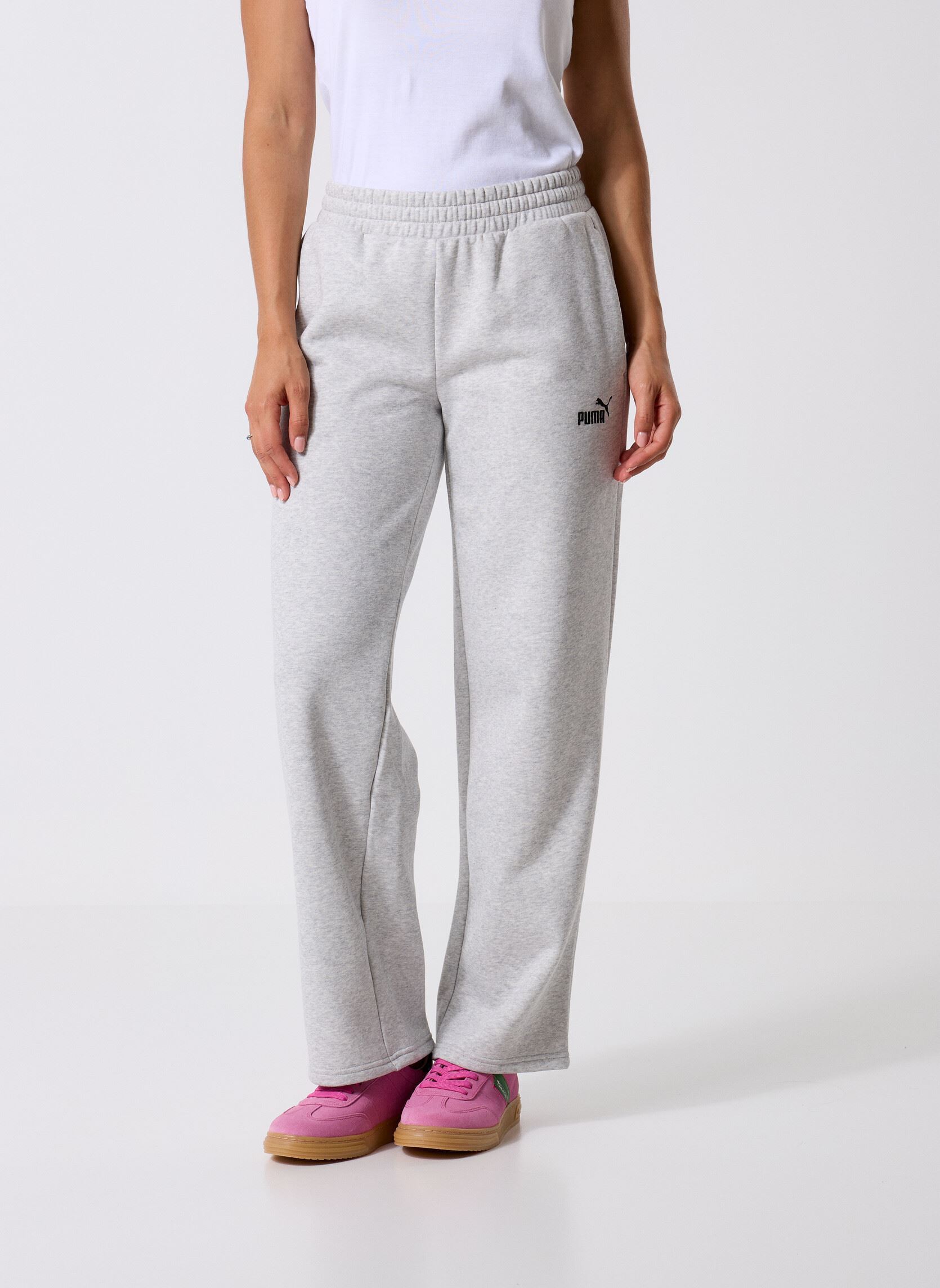 Vêtements Puma Ess Small No. 1 Logo Comfort Straight Pants Fl Op pour Accessoires - vue 1