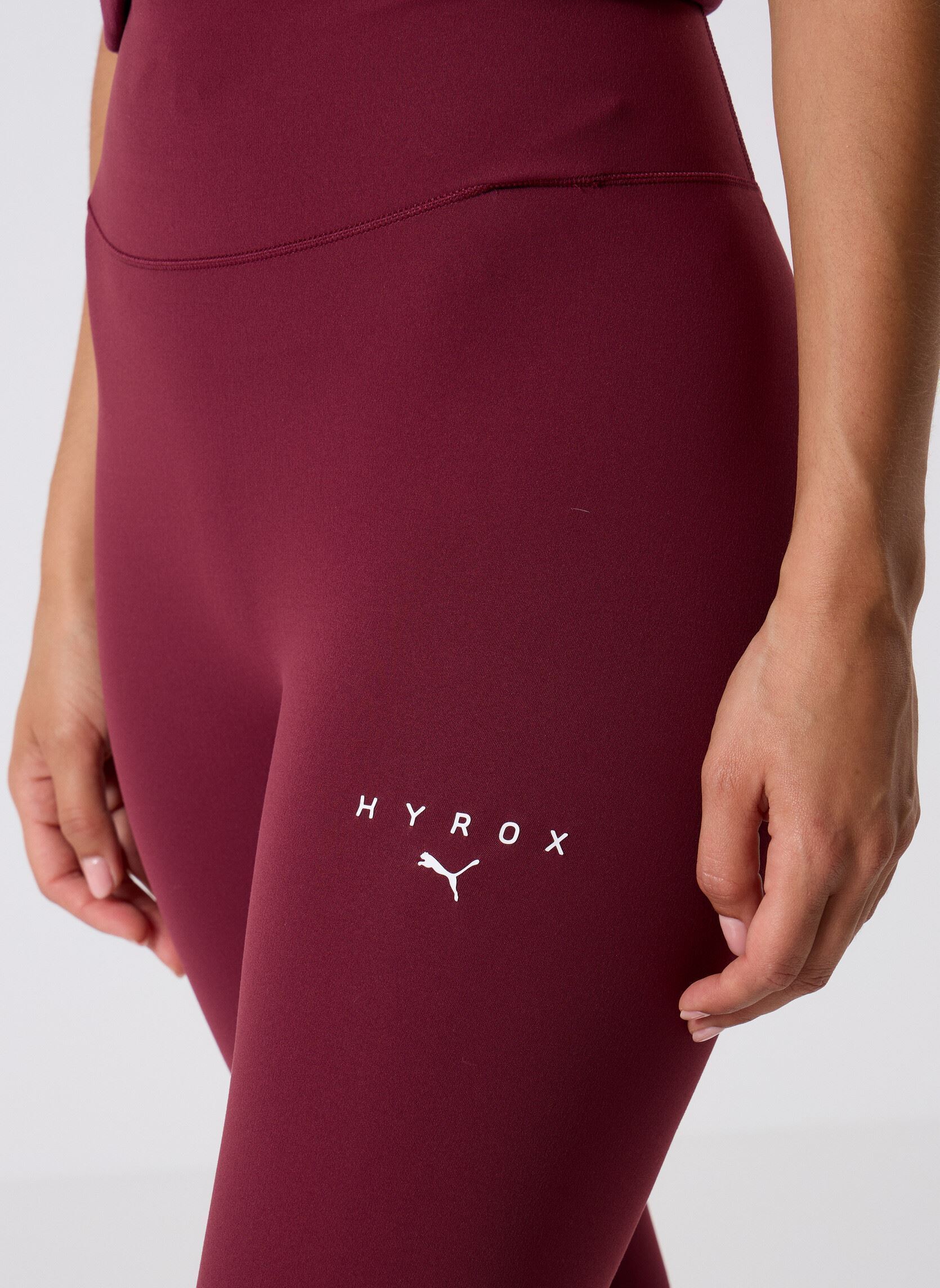 Leggings W Puma X Hyrox Shapeluxe 7/8 Tight femme bordeaux Puma Leggings W Puma X Hyrox Shapeluxe 7/8 Tight femme bordeaux Ruby Shimmer