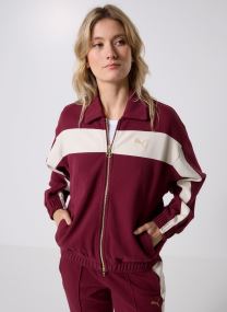 Vestes de survêtement T7 Relaxed Track Jacket femme bordeaux Puma Vestes de survêtement T7 Relaxed Track Jacket femme bordeaux Ruby Shimmer