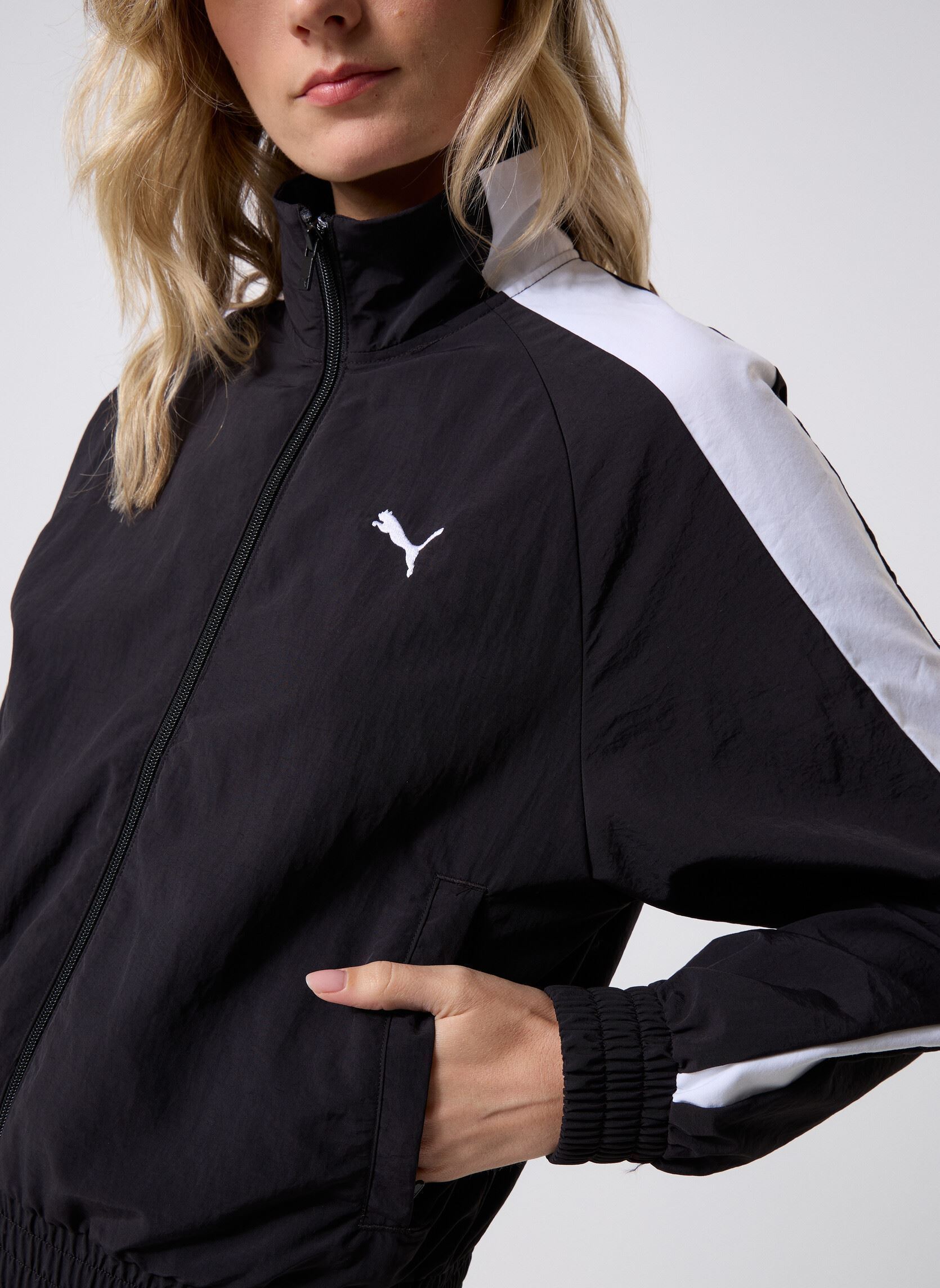 Vestes de survêtement T7 Relaxed Woven Track Jacket femme noir Puma Vestes de survêtement T7 Relaxed Woven Track Jacket femme noir Puma Black