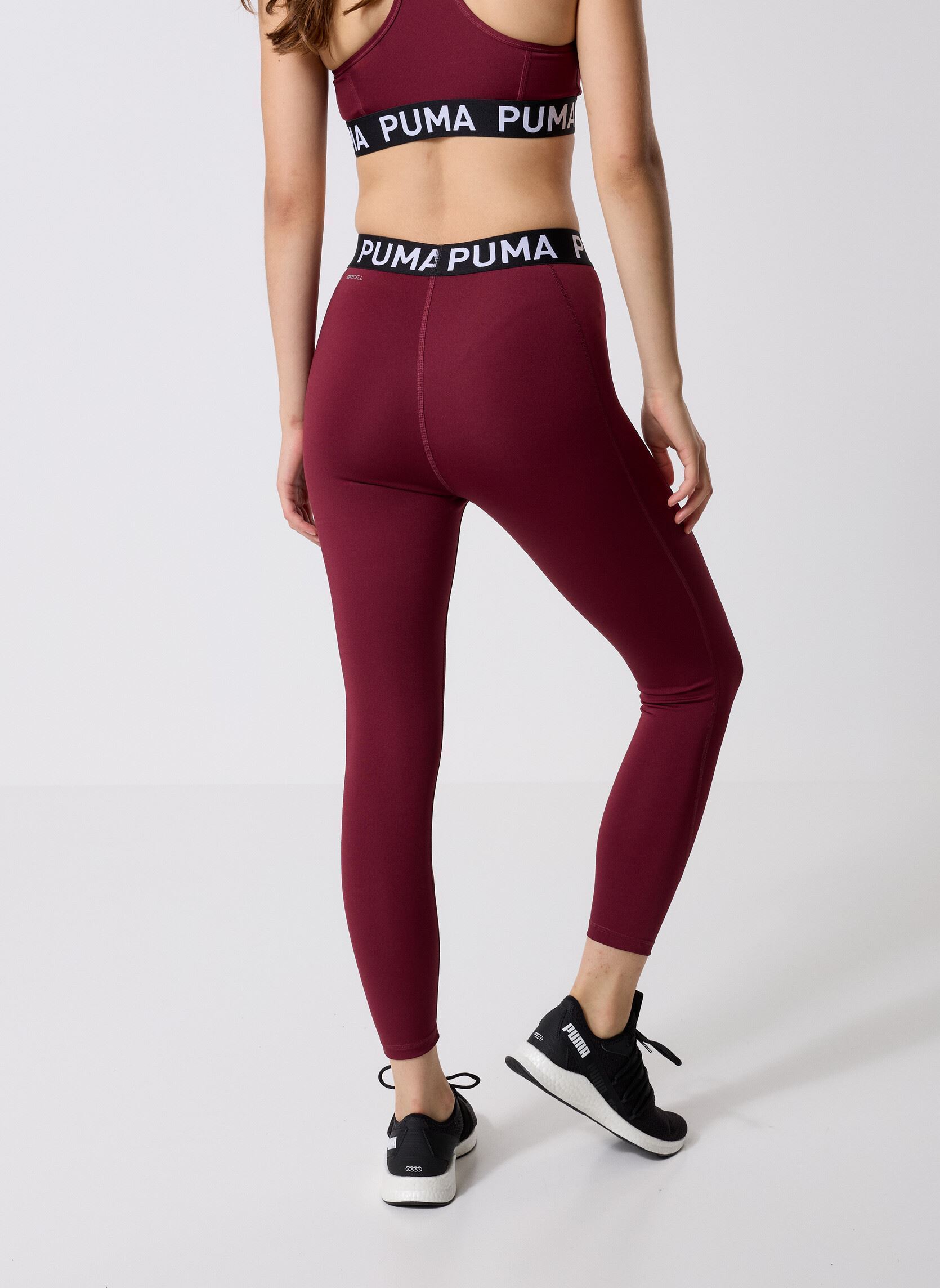 Leggings W Puma Strong Tight - Hw Fl dames bordeaux Puma Leggings W Puma Strong Tight - Hw Fl dames bordeaux Ruby Shimmer