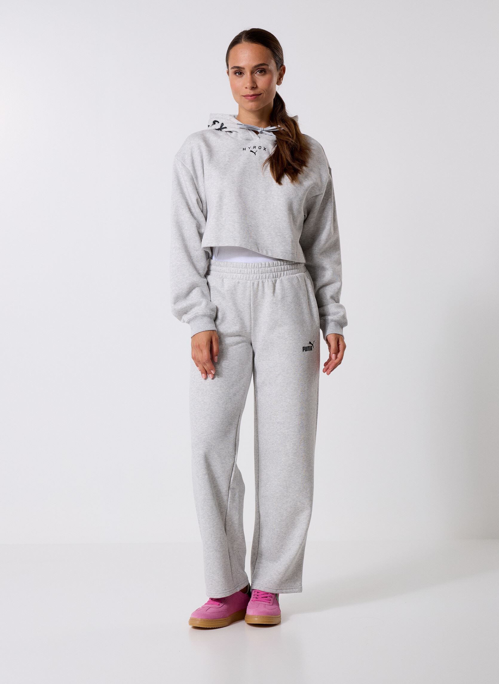 Sweats à capuche W Tad Essential Racerback Tank femme gris Puma Sweats à capuche W Tad Essential Racerback Tank femme gris LIGHT GRAY HEAT