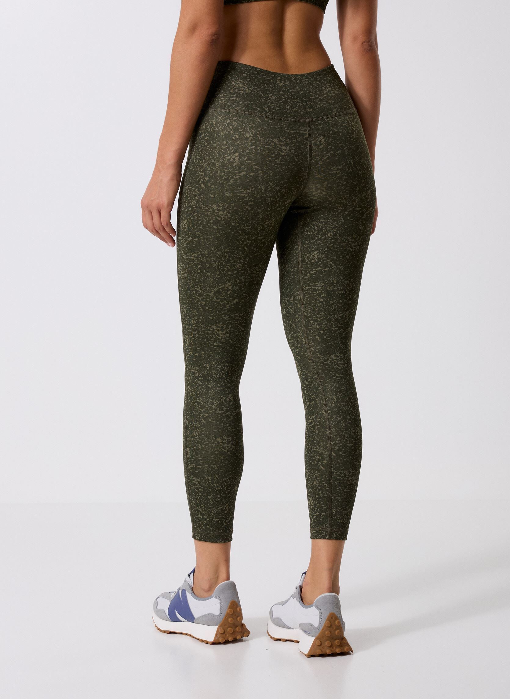 Leggings W Tad Essential Pebble Tight - Aop Hw 7/ femme vert Puma Leggings W Tad Essential Pebble Tight - Aop Hw 7/ femme vert Lux Army-Aw-0533