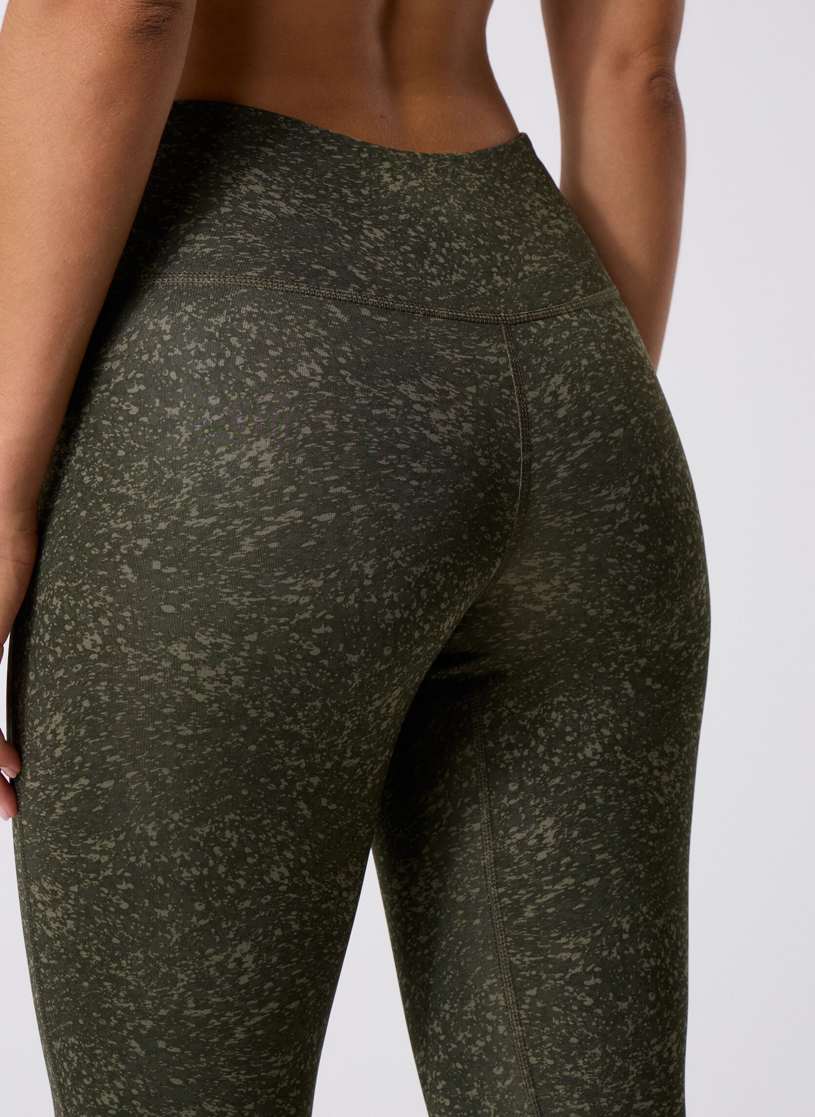 Leggings W Tad Essential Pebble Tight - Aop Hw 7/ femme vert Puma Leggings W Tad Essential Pebble Tight - Aop Hw 7/ femme vert Lux Army-Aw-0533