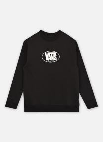 Kapuzenpullover Classic Oval Crew jungen schwarz