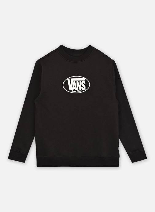 Vans Kapuzenpullover Classic Oval Crew jungen schwarz