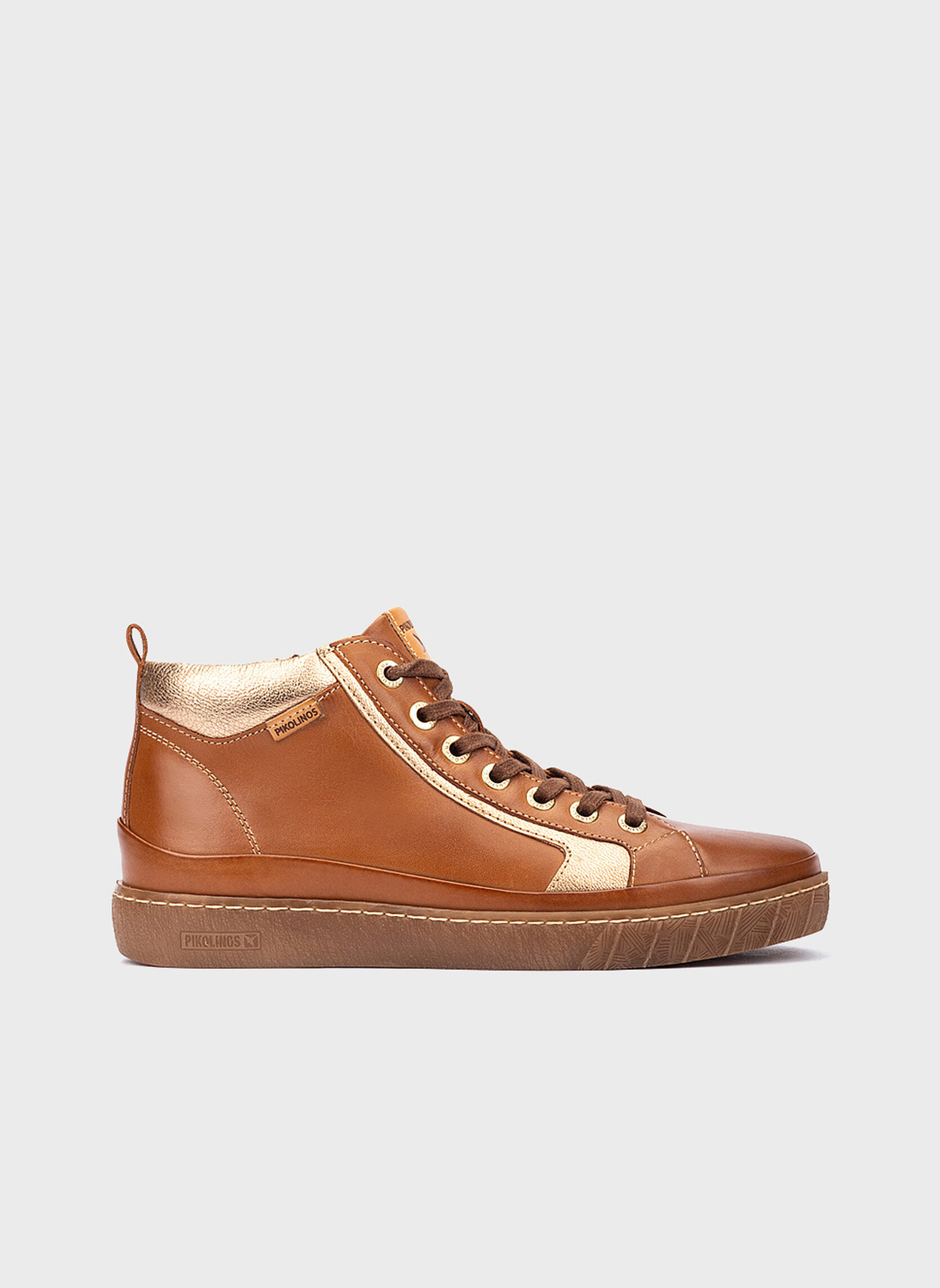Baskets basses LANZAROTE femme marron Pikolinos Baskets basses LANZAROTE femme marron Cognac