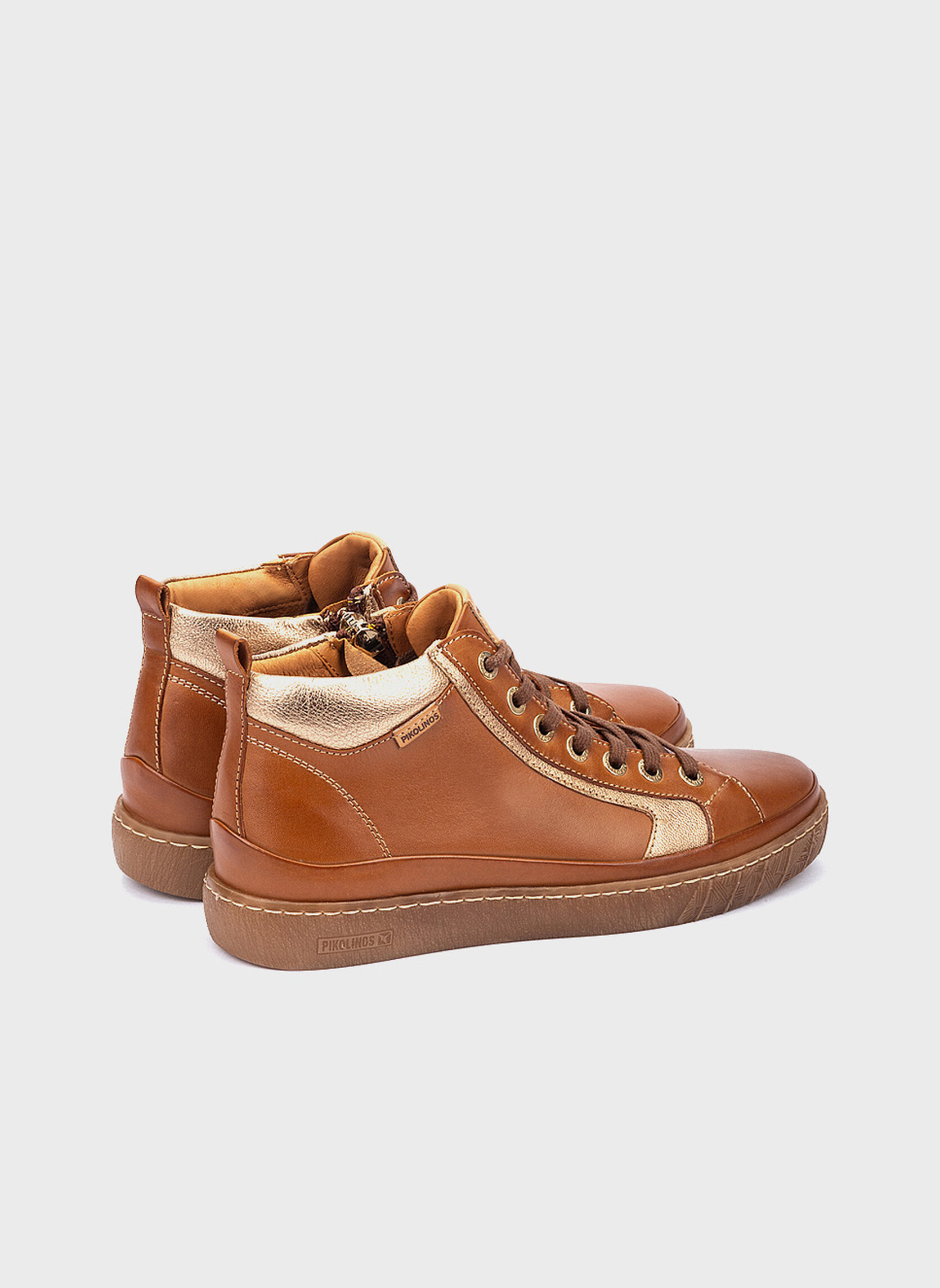 Baskets basses LANZAROTE femme marron Pikolinos Baskets basses LANZAROTE femme marron Cognac