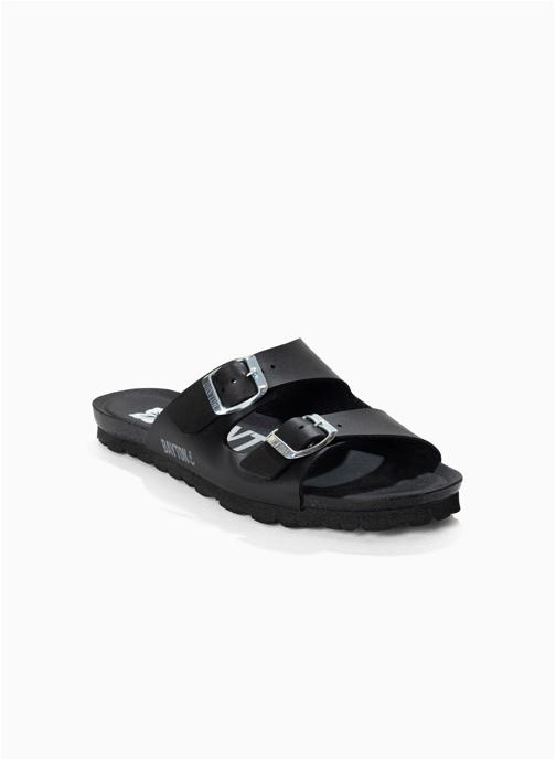 Bayton Mules ASTRAKAN femme noir