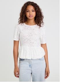 Tee-shirts KBLOPEP femme blanc Cache Cache Tee-shirts KBLOPEP femme blanc Blanc