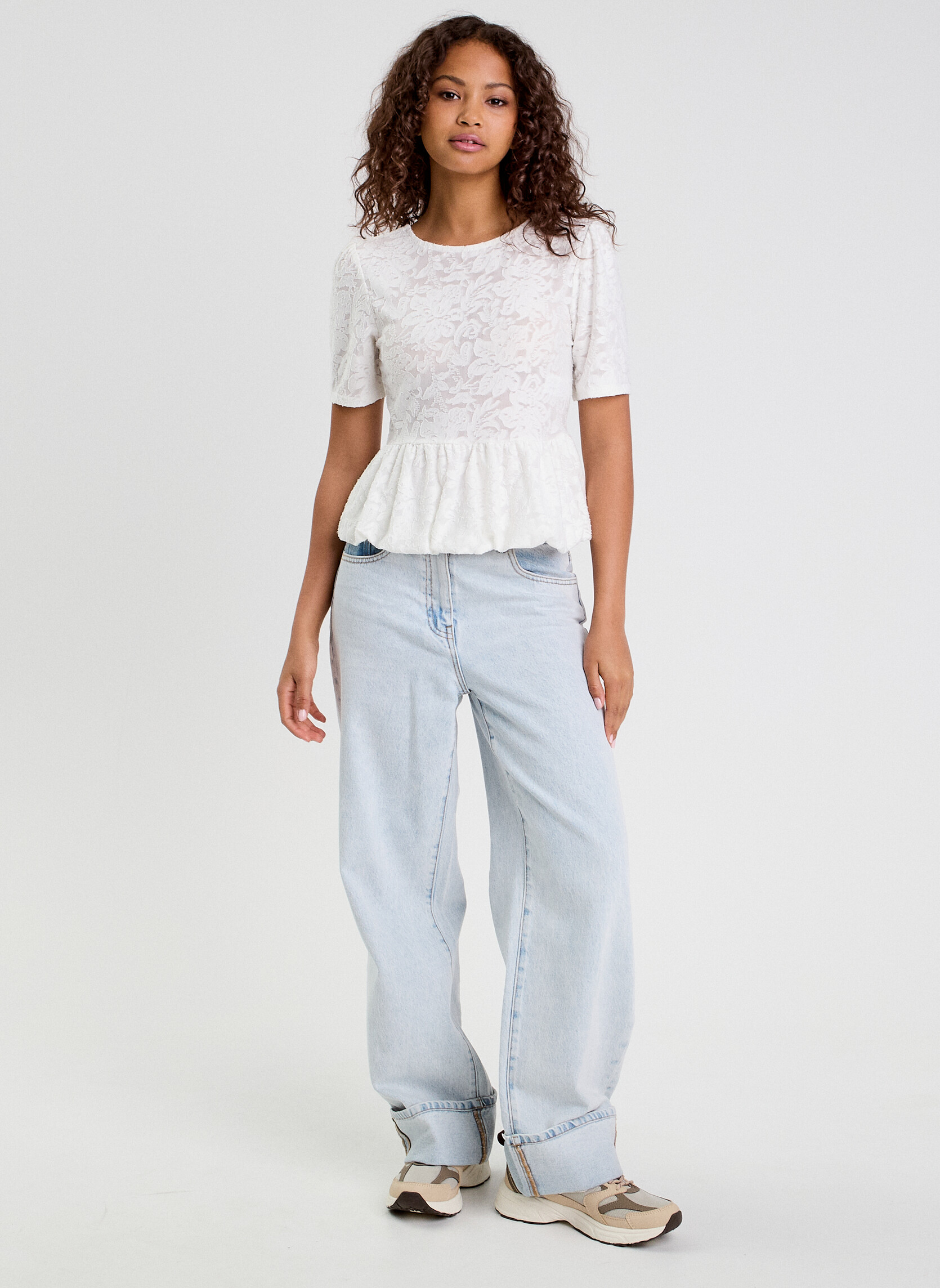 Tee-shirts KBLOPEP femme blanc Cache Cache Tee-shirts KBLOPEP femme blanc Blanc
