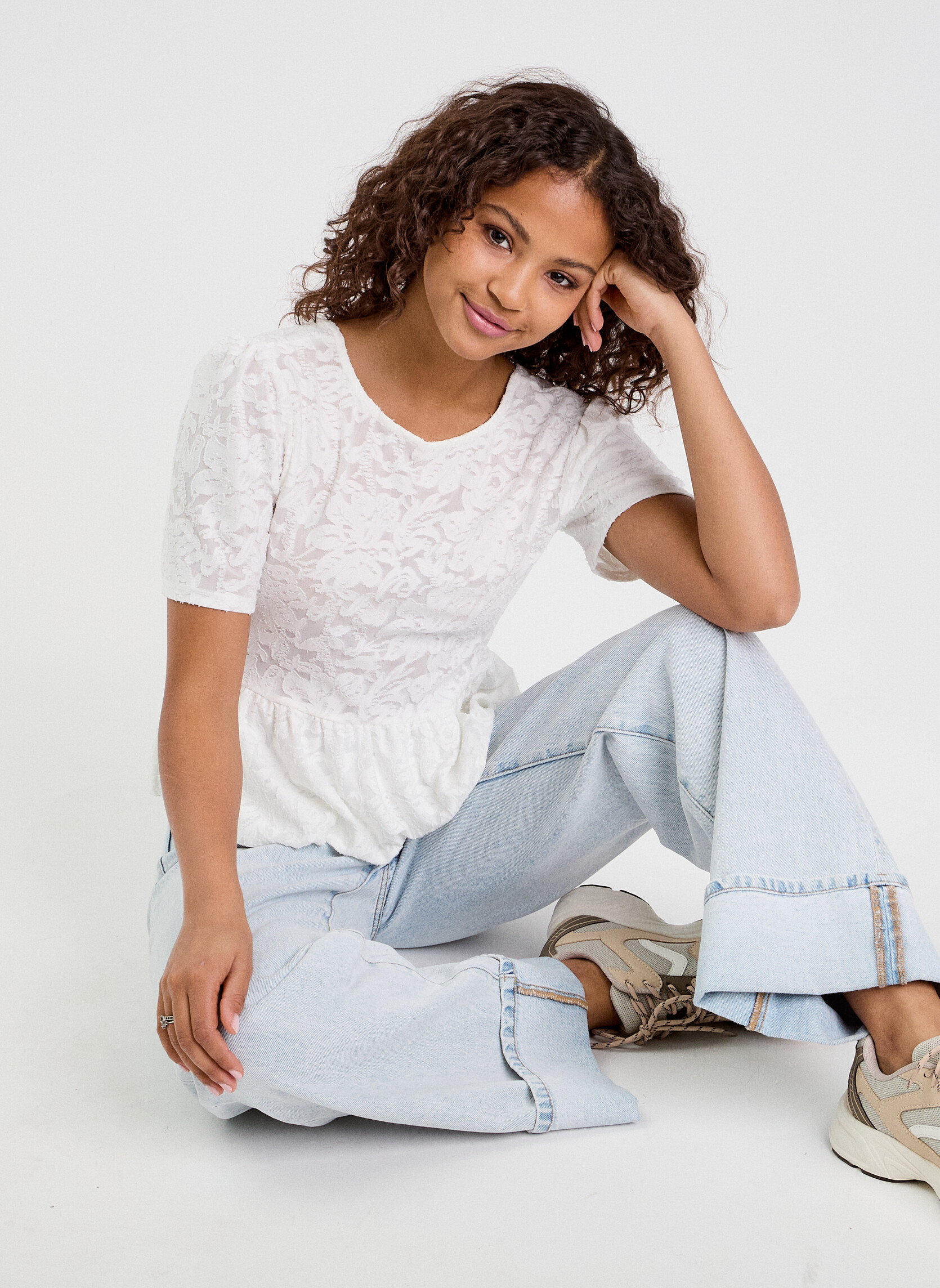 Tee-shirts KBLOPEP femme blanc Cache Cache Tee-shirts KBLOPEP femme blanc Blanc