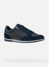 Baskets basses U RENAN homme bleu Geox Baskets basses U RENAN homme bleu Bleu