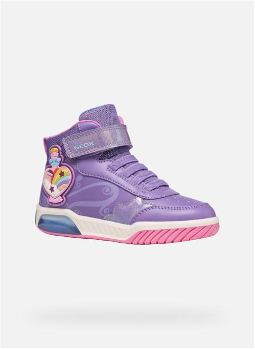 Geox Baskets basses INEK GIRL fille violet