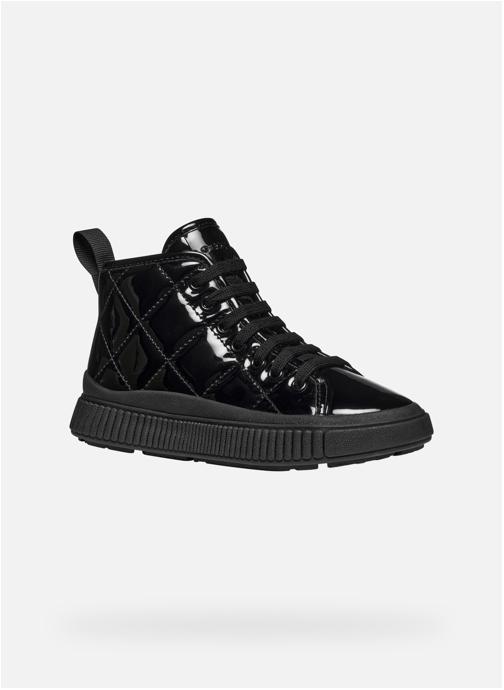 Geox Baskets basses LAQUINNY GIRL fille noir