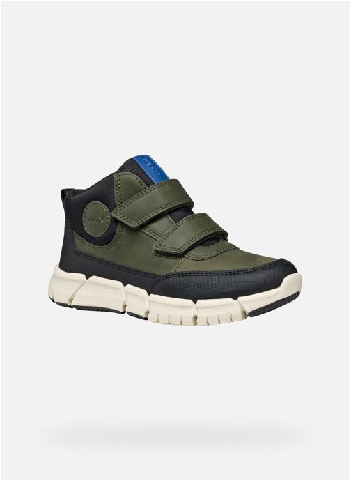 Geox Bottines FLEXYPER BOY garçon vert
