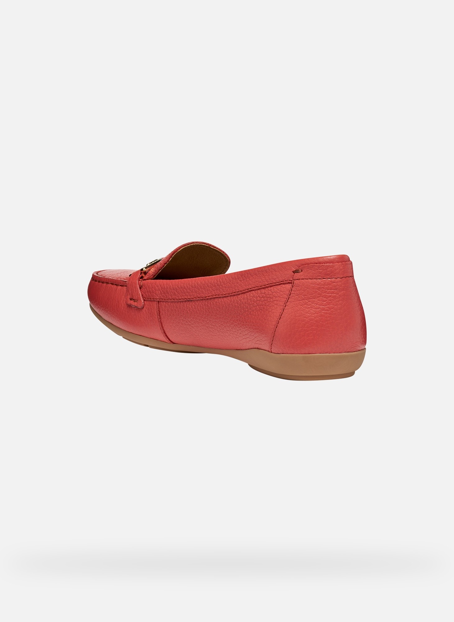 Mocassins ANNYTAH MOC WOMAN femme rouge Geox Mocassins ANNYTAH MOC WOMAN femme rouge Rouge