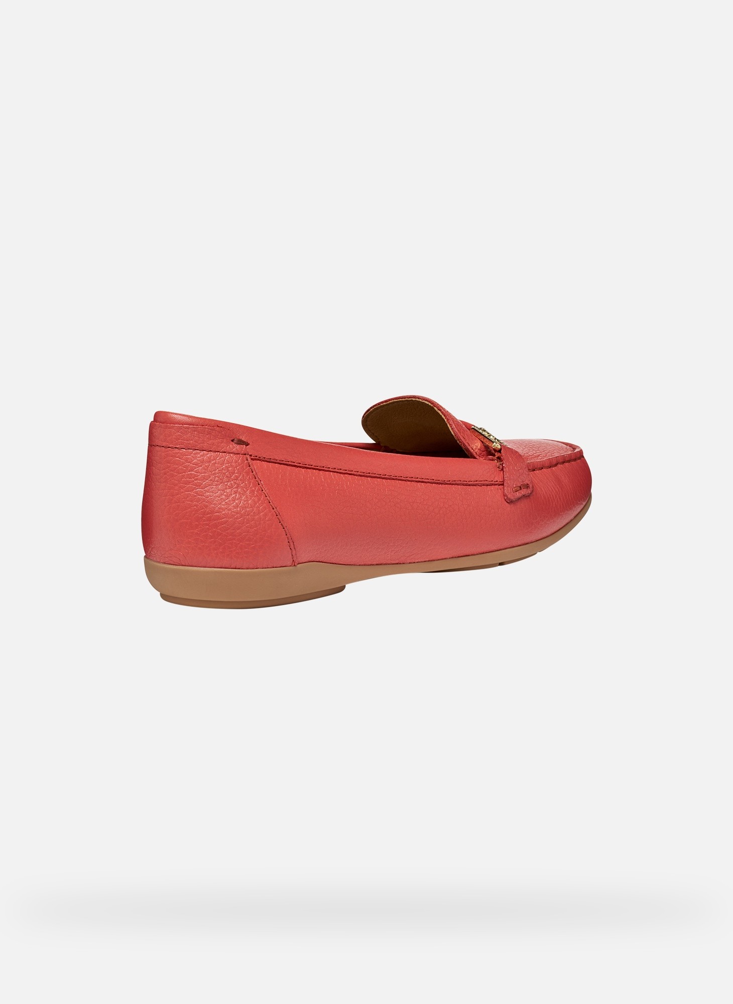 Mocassins ANNYTAH MOC WOMAN femme rouge Geox Mocassins ANNYTAH MOC WOMAN femme rouge Rouge