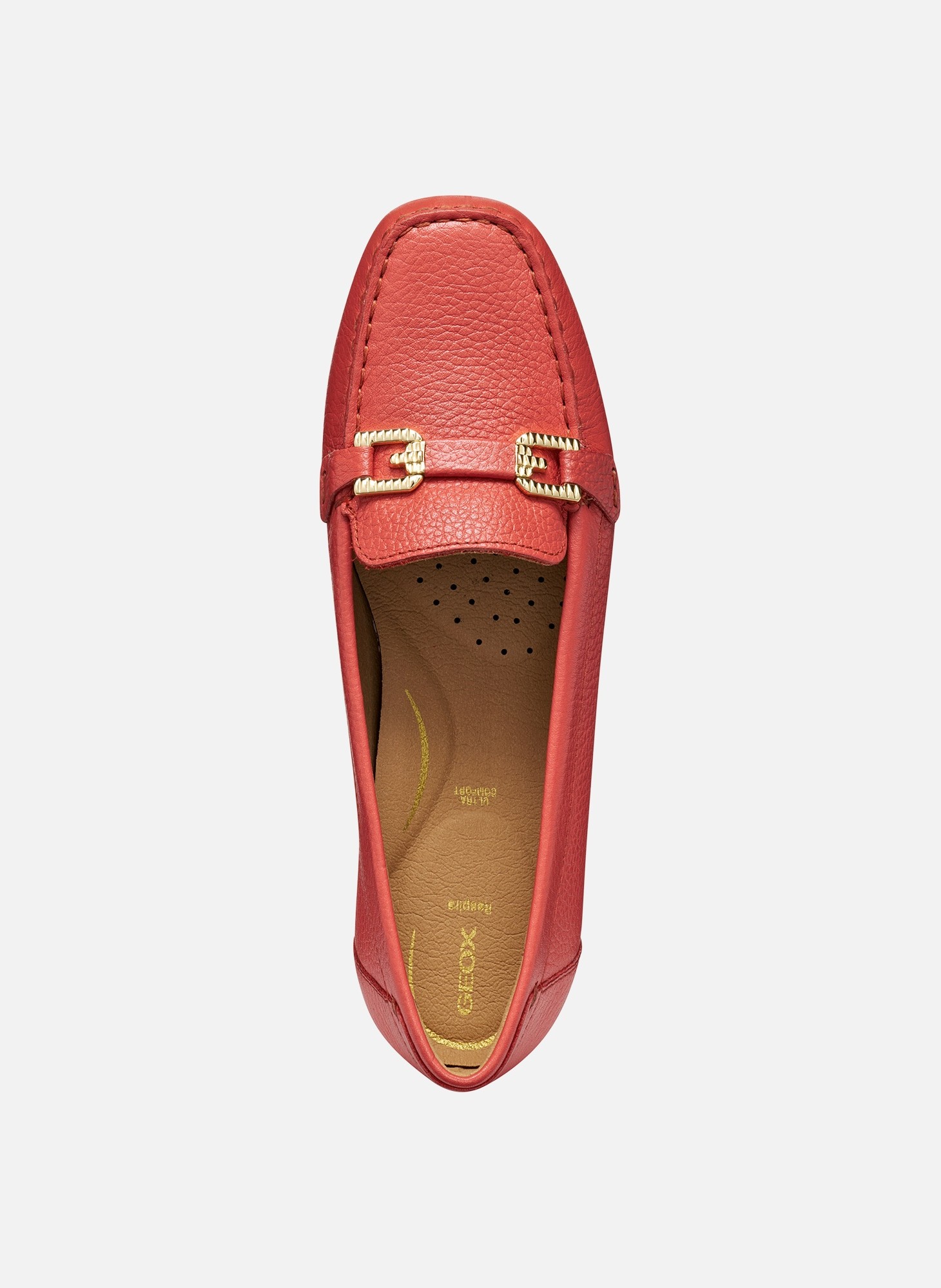 Mocassins ANNYTAH MOC WOMAN femme rouge Geox Mocassins ANNYTAH MOC WOMAN femme rouge Rouge