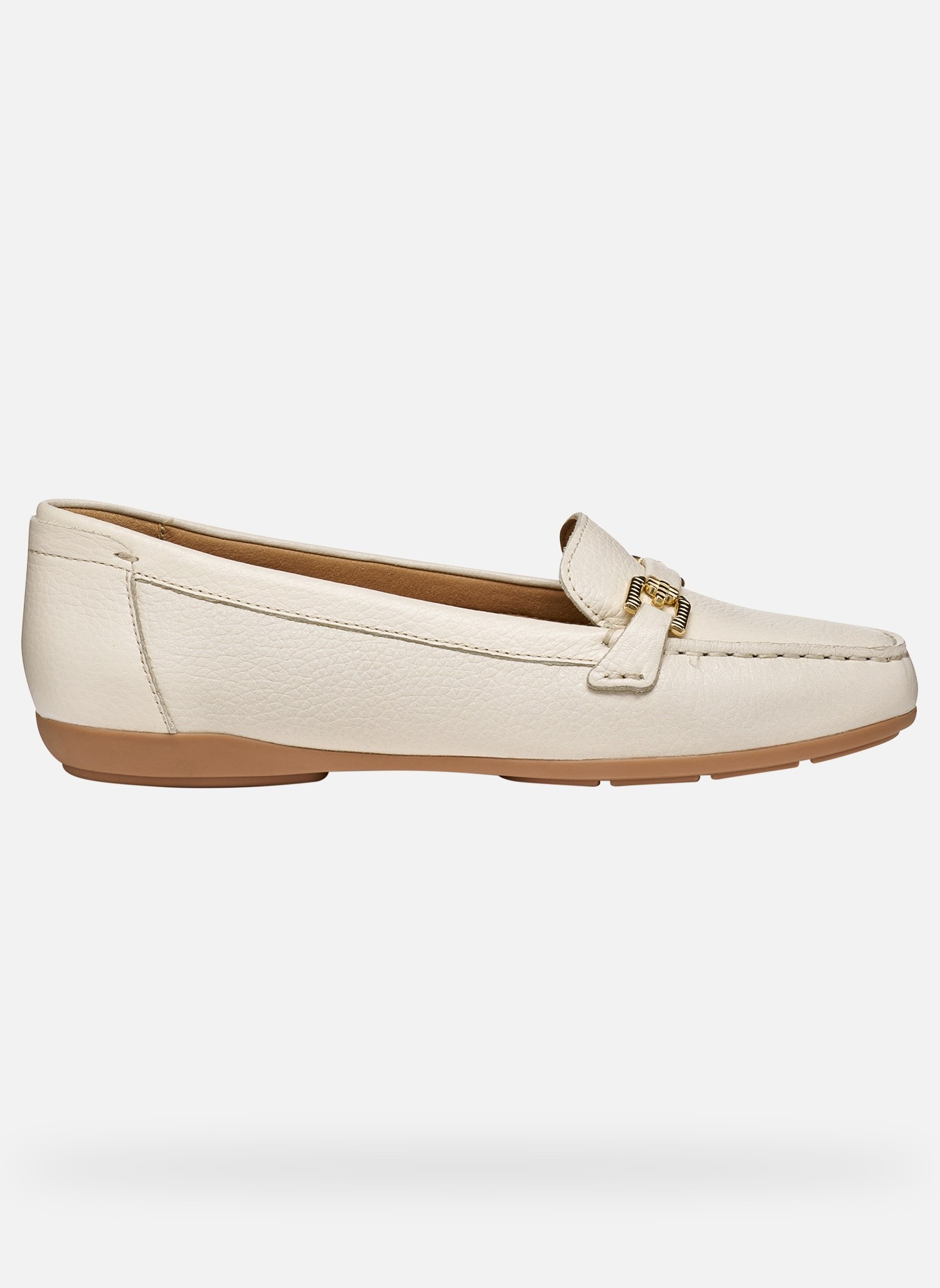 Mocassins D ANNYTAH MOC femme beige Geox Mocassins D ANNYTAH MOC femme beige Ecru