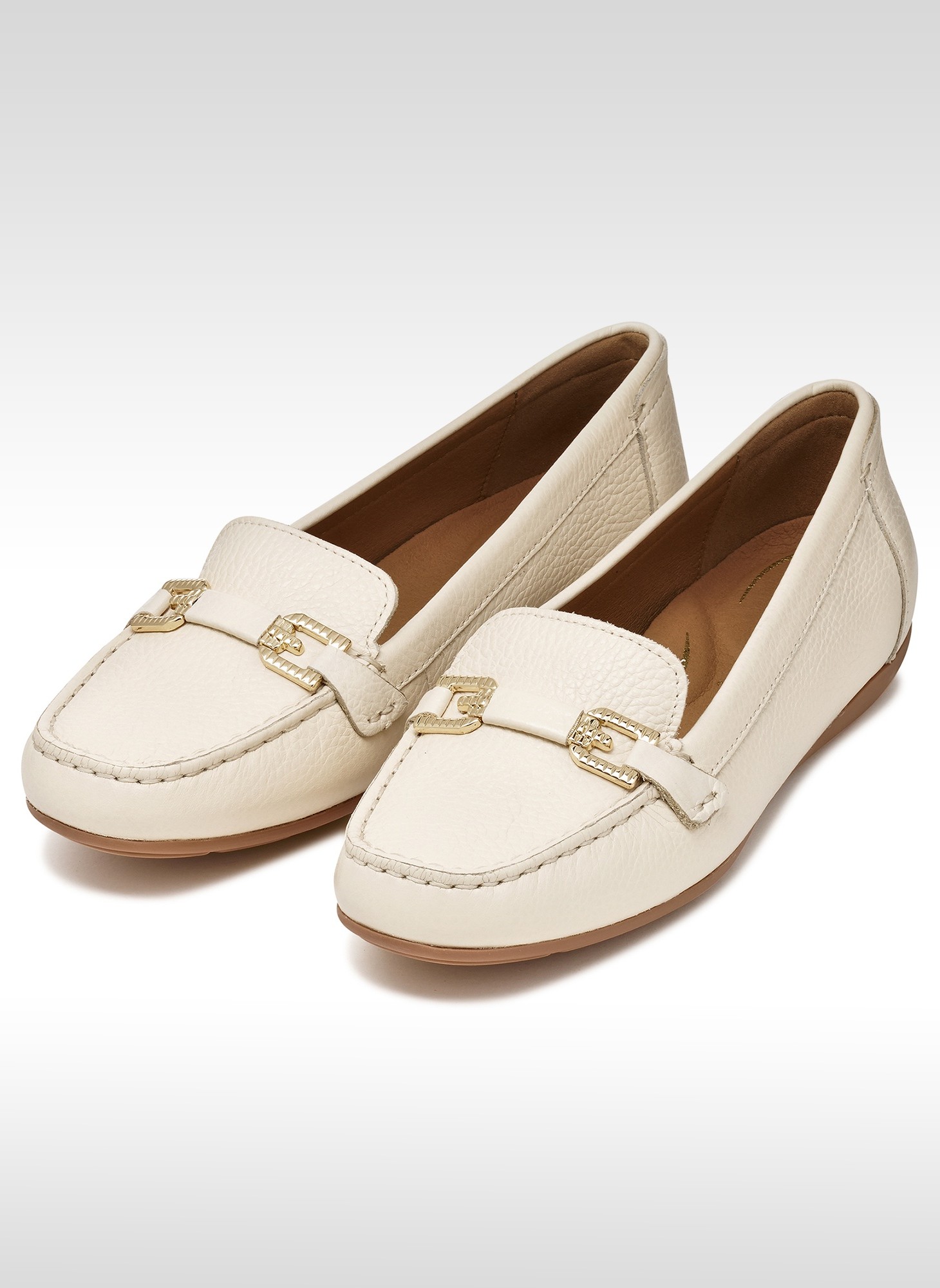 Mocassins D ANNYTAH MOC femme beige Geox Mocassins D ANNYTAH MOC femme beige Ecru